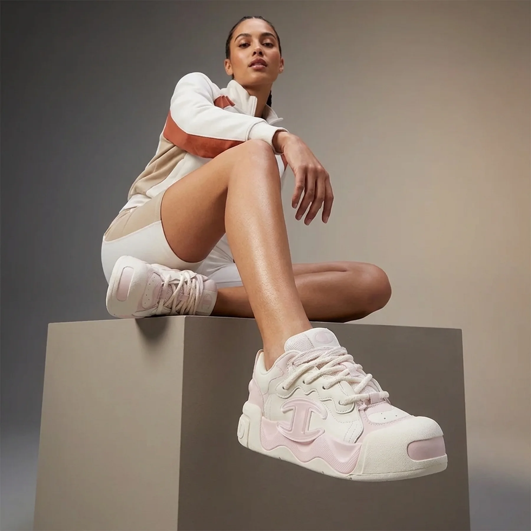 Кросівки Champion AutoSkate V1 Milk White Pink