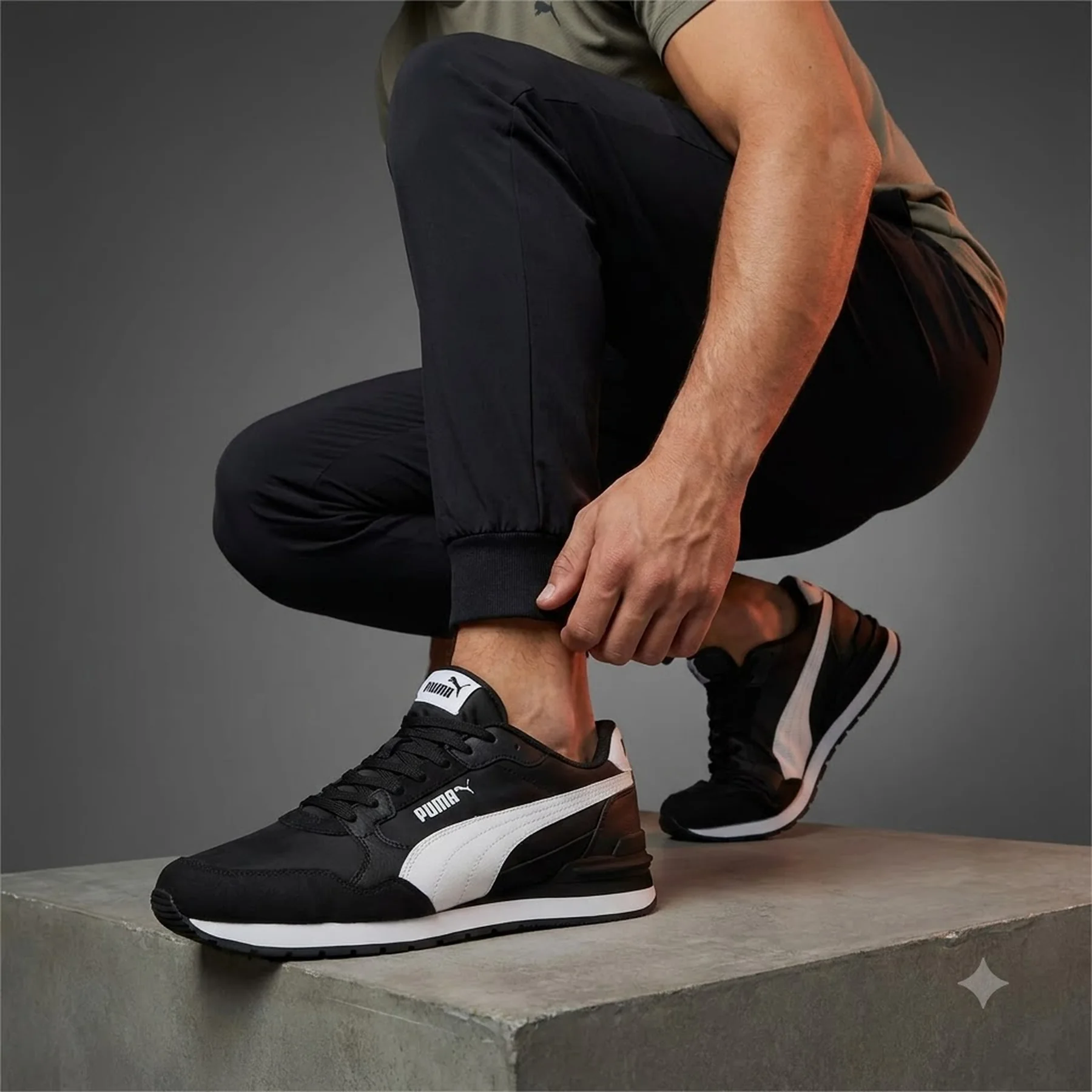 Кросівки UNI St Runner V4 Nl 39906901 Puma 7 (40,5) Чорний