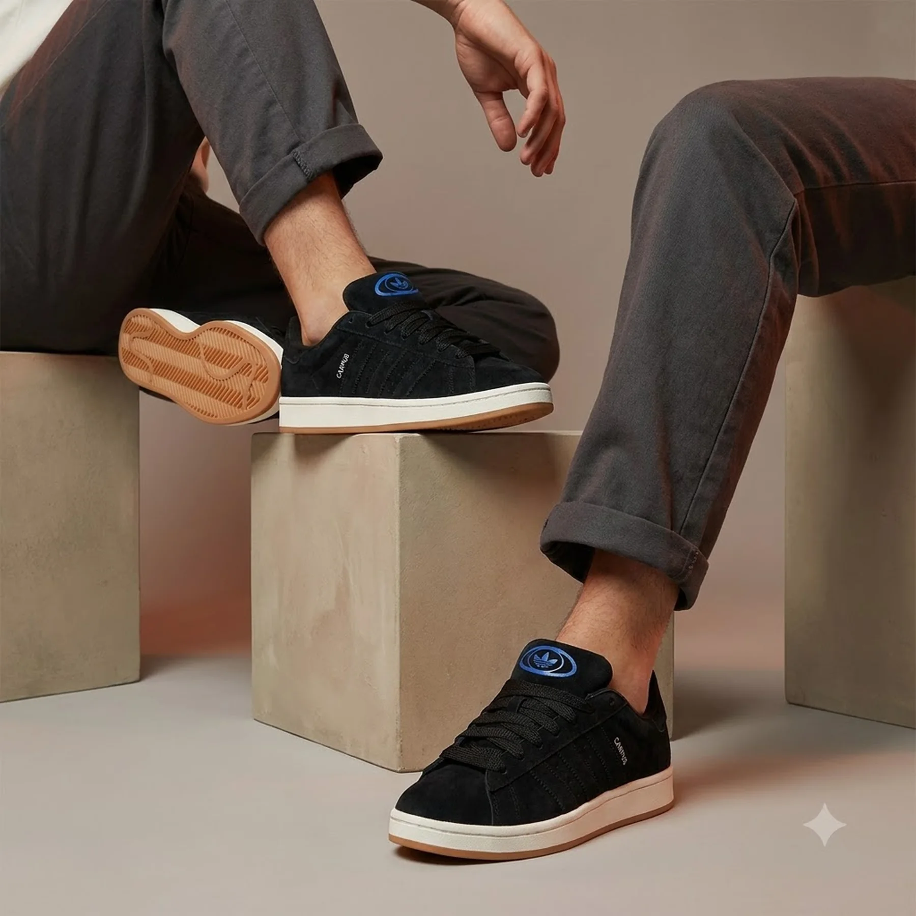 Кросівки унісекс Adidas Campus 00S Shoes Black (IG5920)