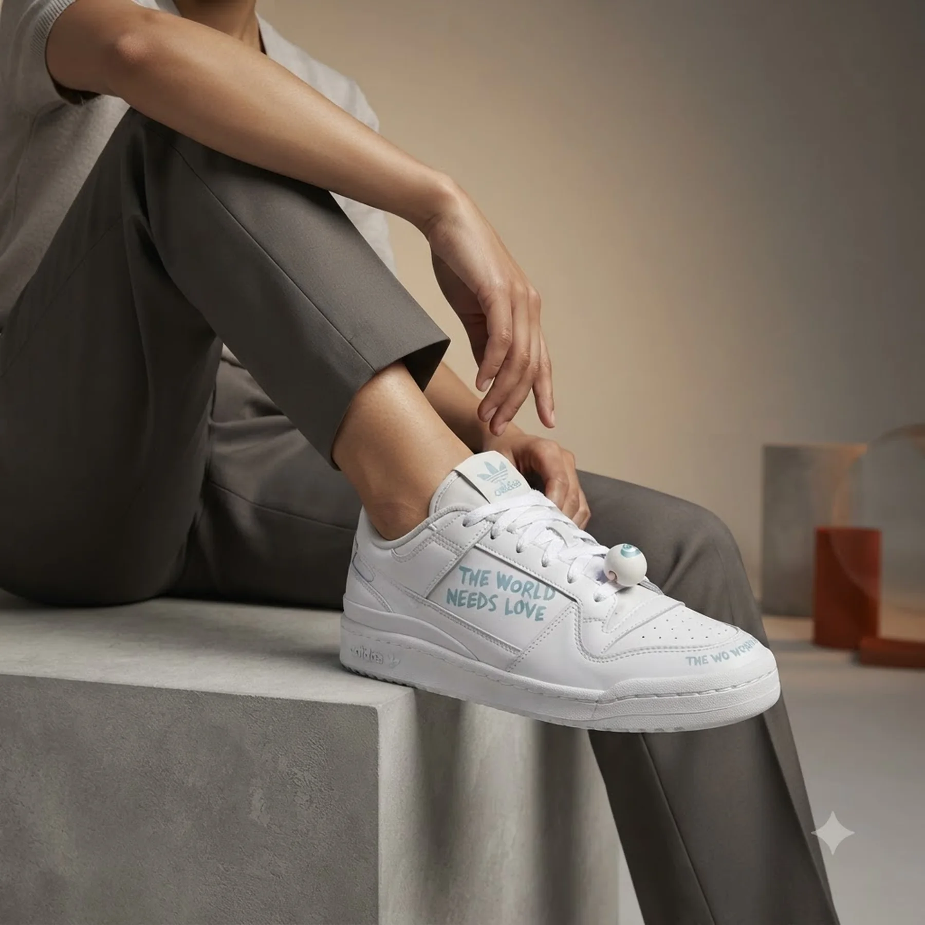 Кросівки унісекс Adidas Forum Low Classic X André Saraiva (FZ6353)