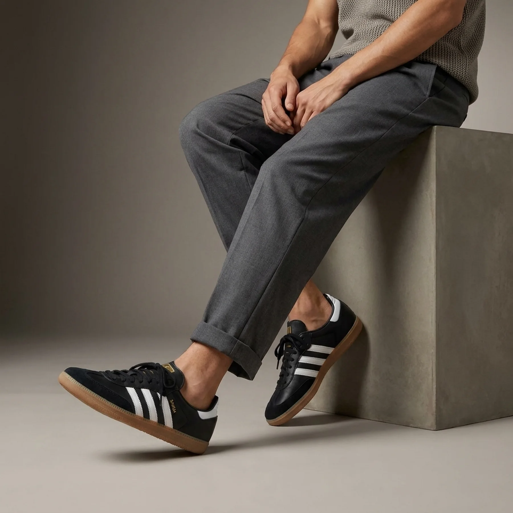 Кросівки унісекс Adidas Samba Og Shoes Black (IG9031)