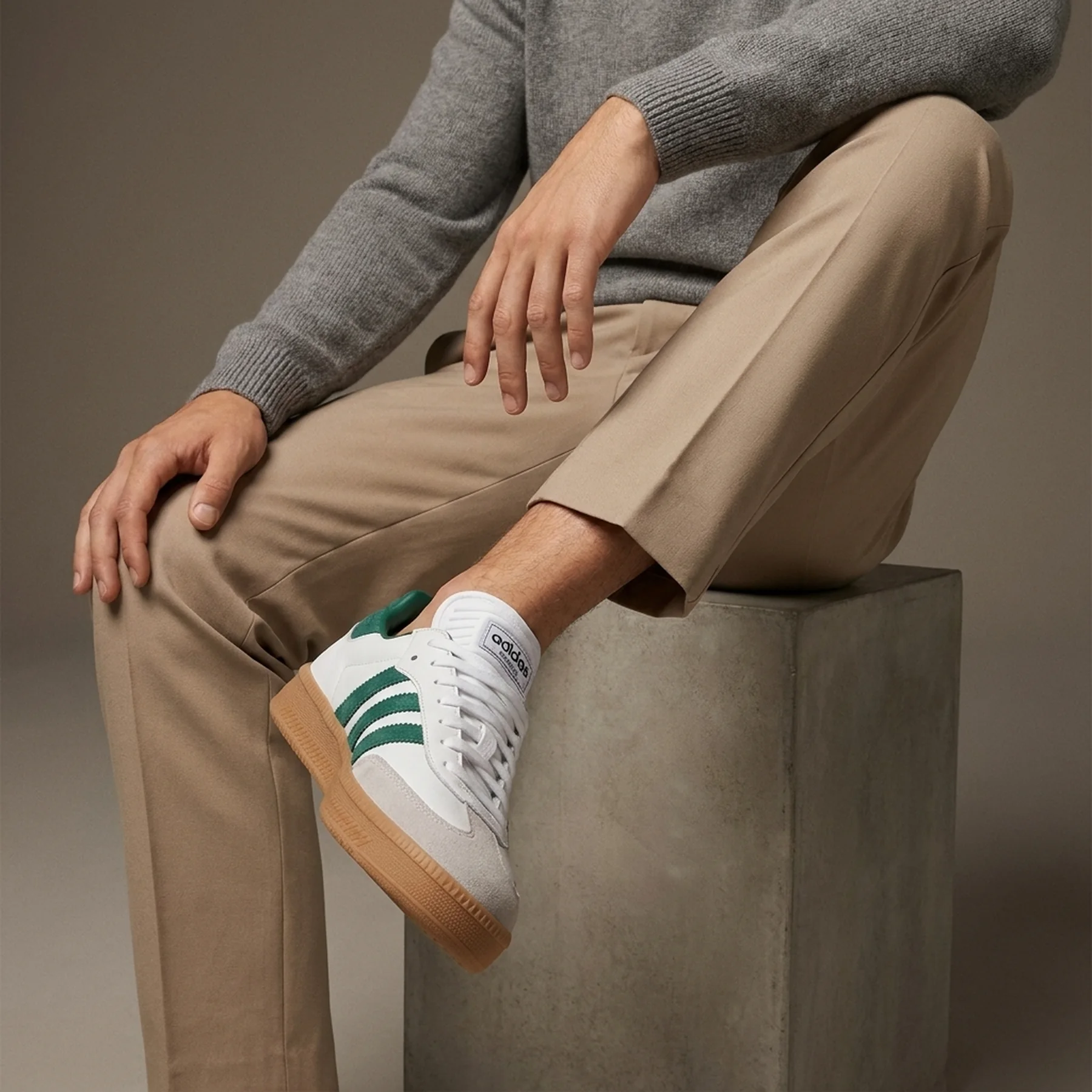 Кросівки унісекс Adidas Samba Xlg (JI3191)