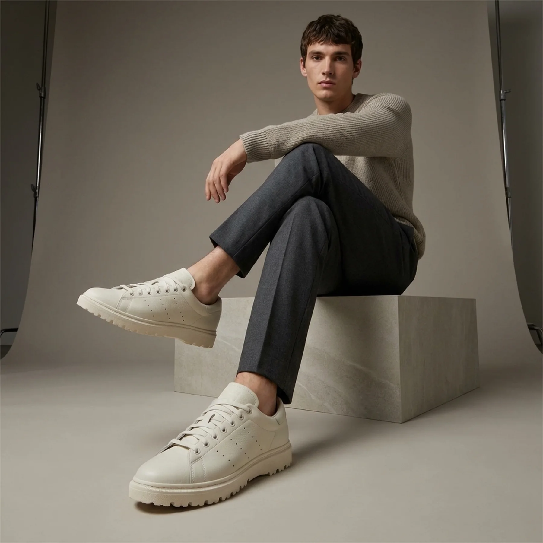 Кросівки унісекс Adidas Stan Smith Freizeit Beige (IF9264)