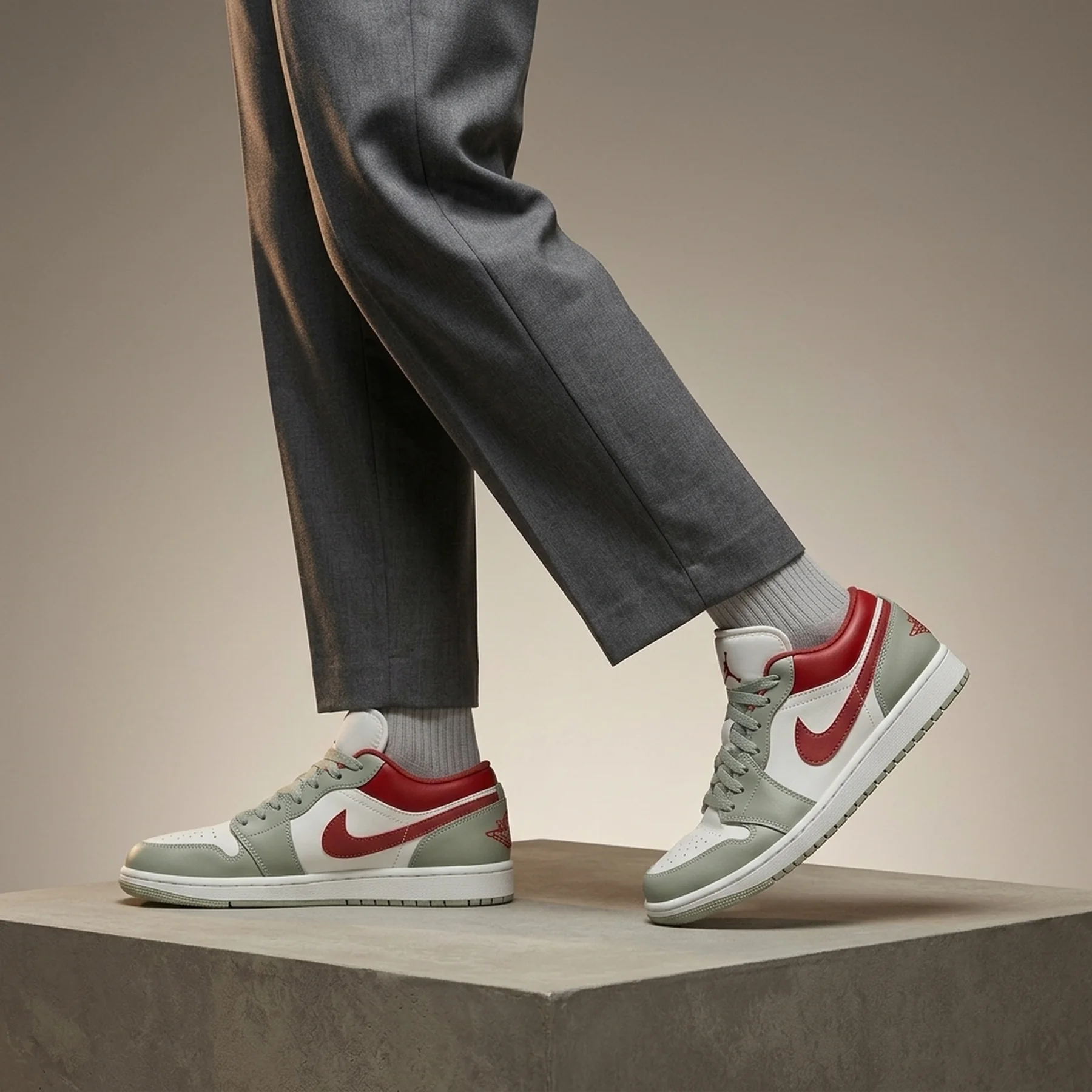 Кросівки унісекс Jordan Air 1 Low (553558-133)