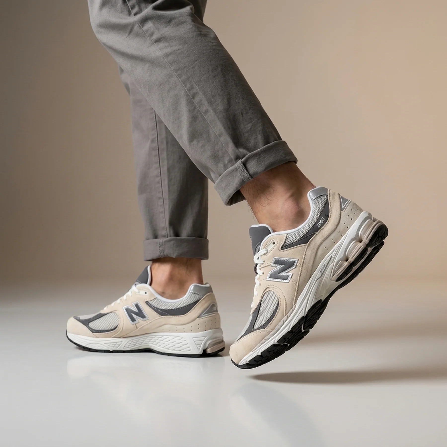Кросівки унісекс New Balance 2002 Beige (GC2002FA)