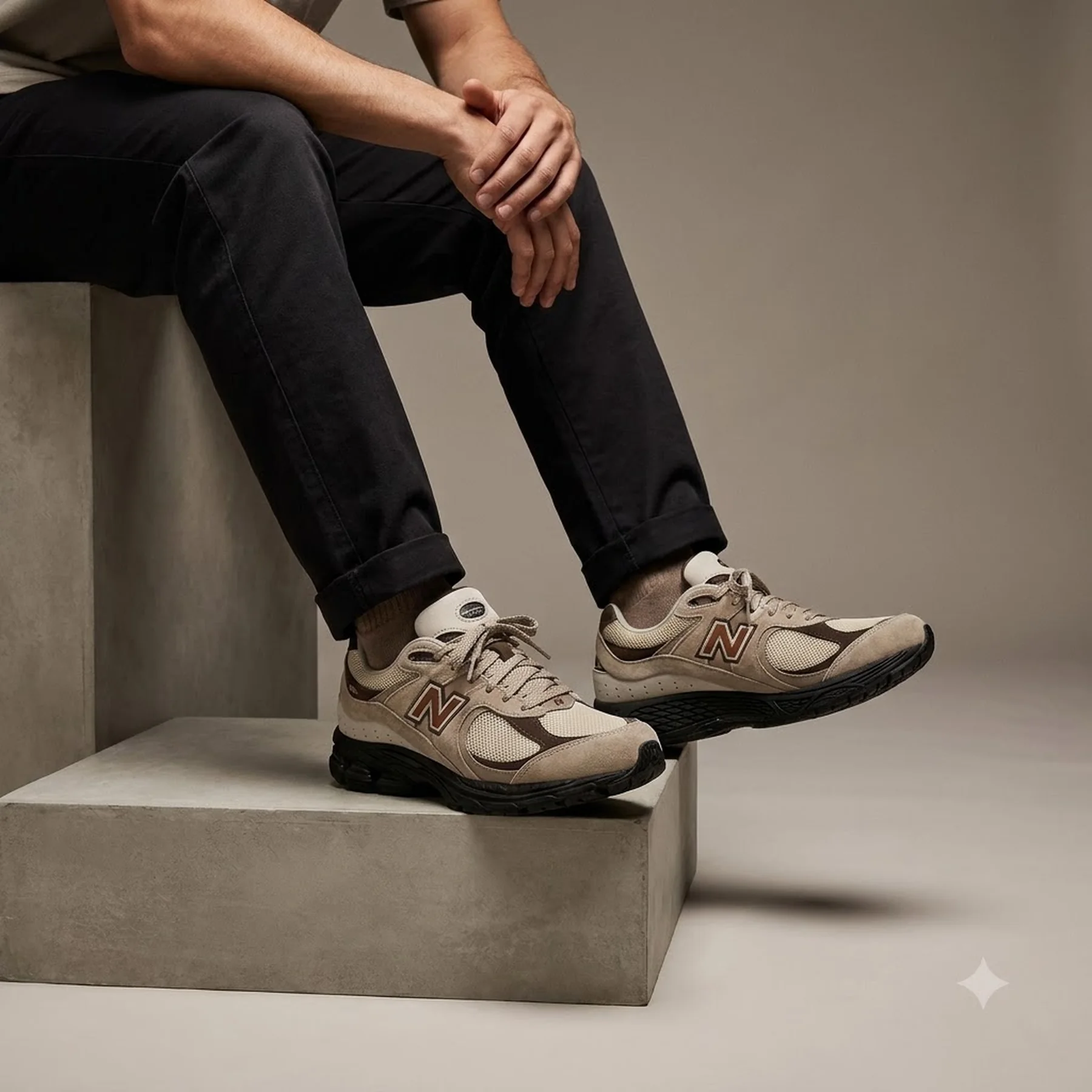 Кросівки унісекс New Balance 2002 Beige (M2002RZR)