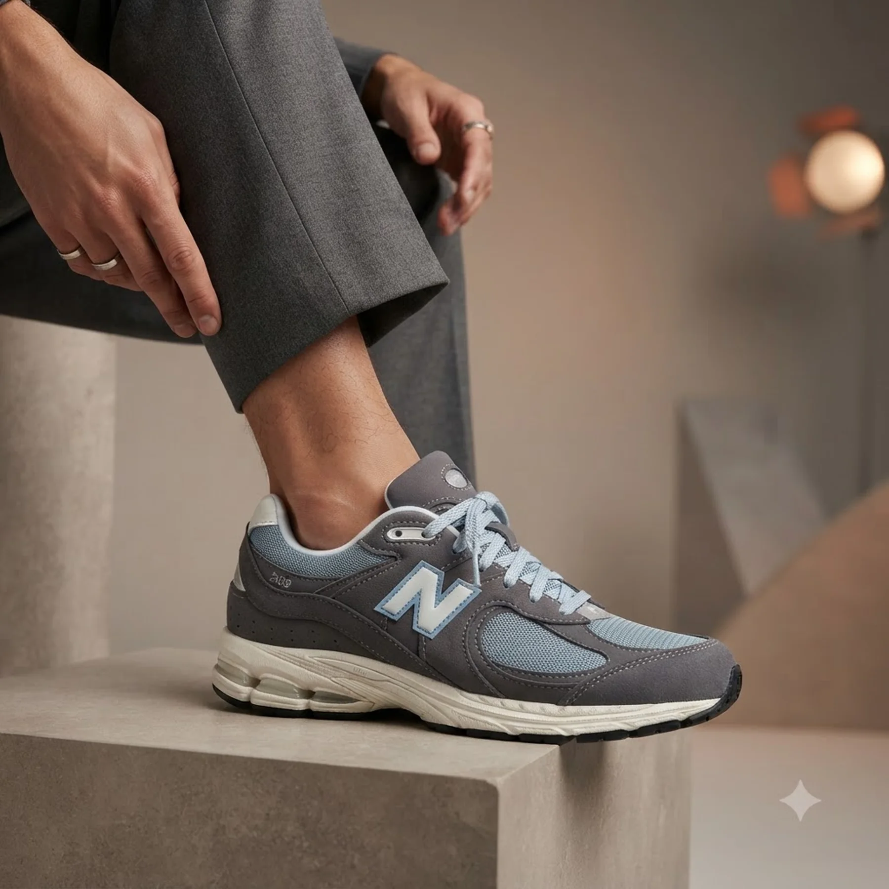 Кросівки унісекс New Balance 2002 Grey (GC2002FB)