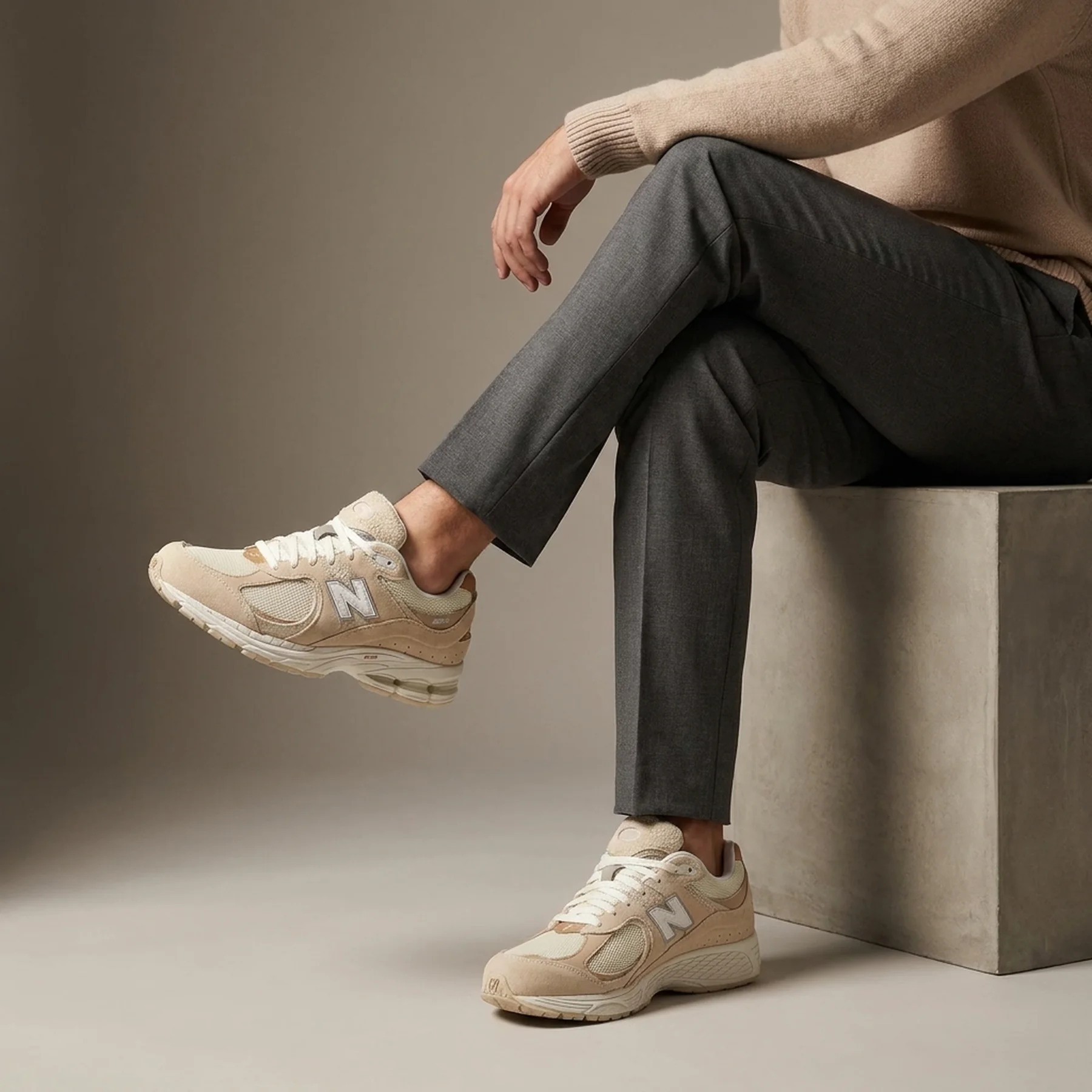 Кросівки унісекс New Balance 2002R 'Sandstone' (M2002RSC)