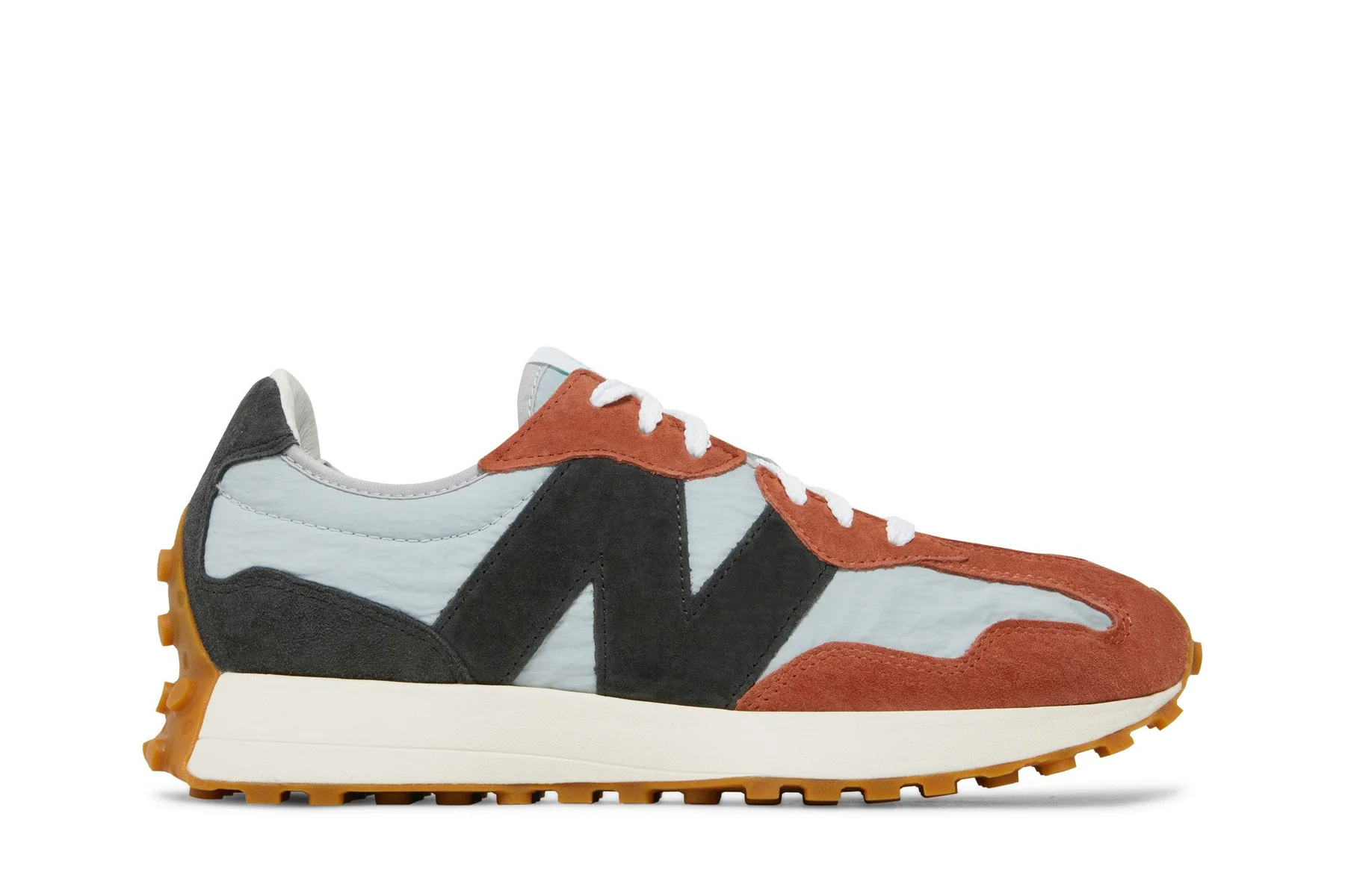 Кросівки унісекс New Balance 327 Light Blue/Orange (MS327JC1)