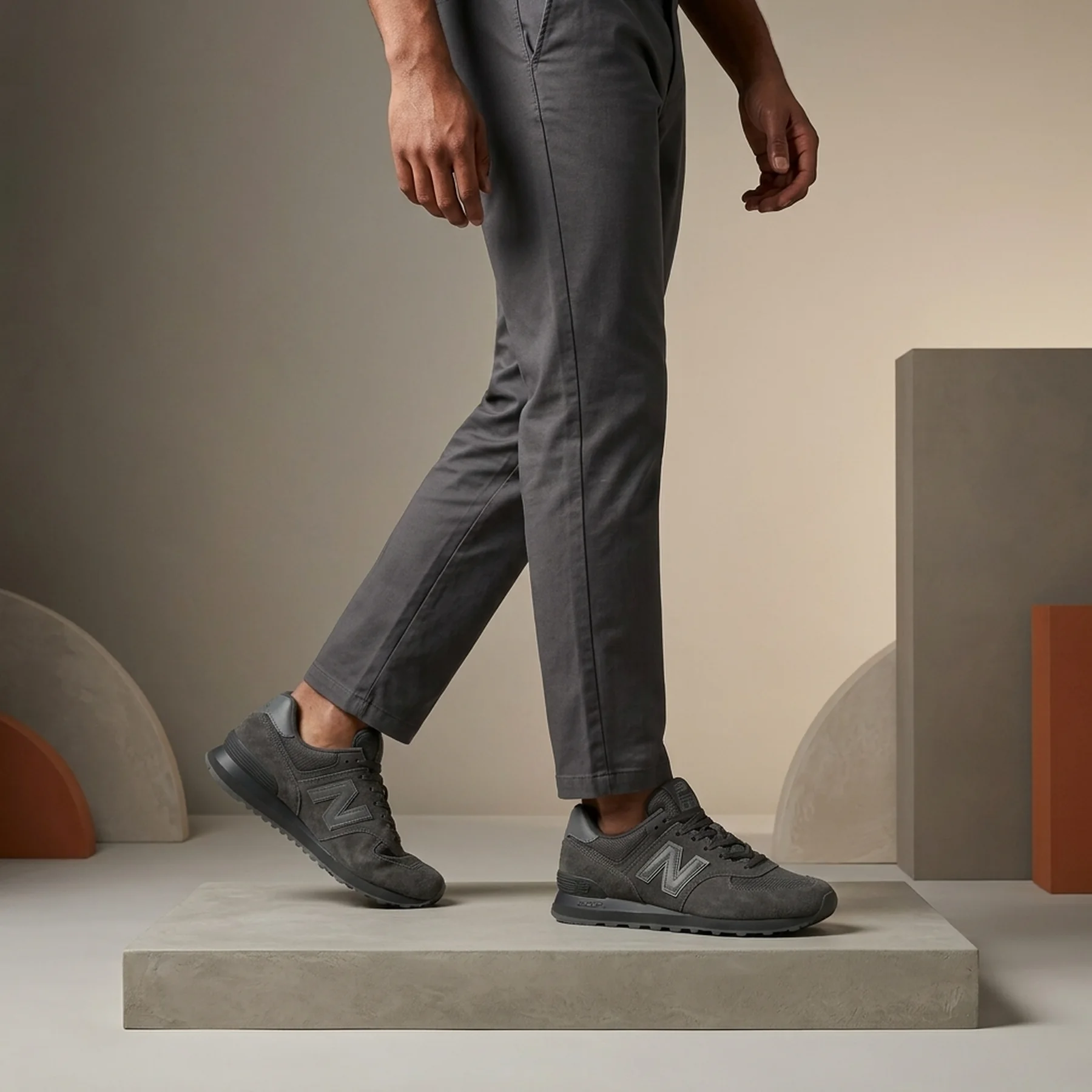 Кросівки унісекс New Balance 574 Grey (U574BST1)