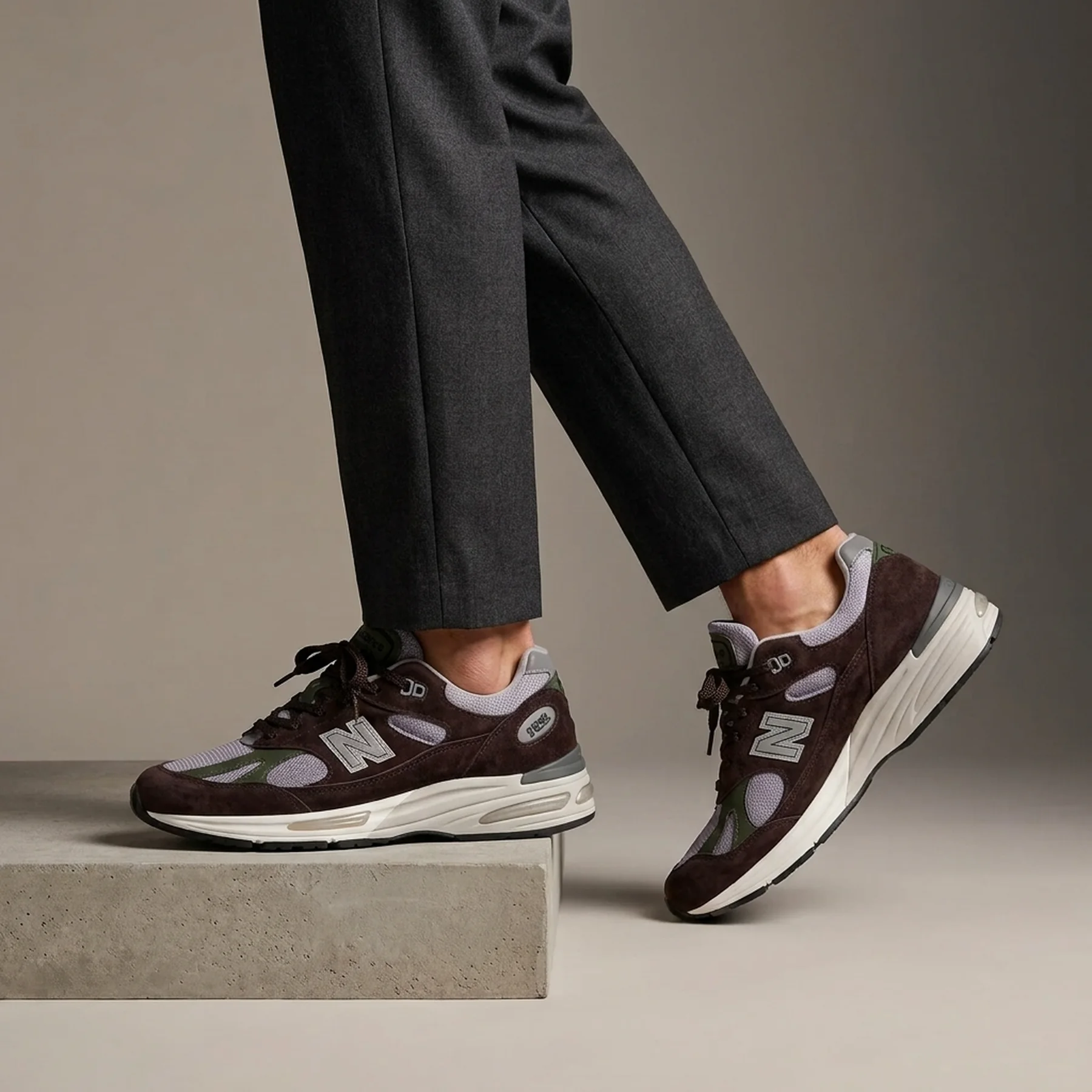 Кросівки унісекс New Balance 991V2 Made In Uk Brown (U991BP2)