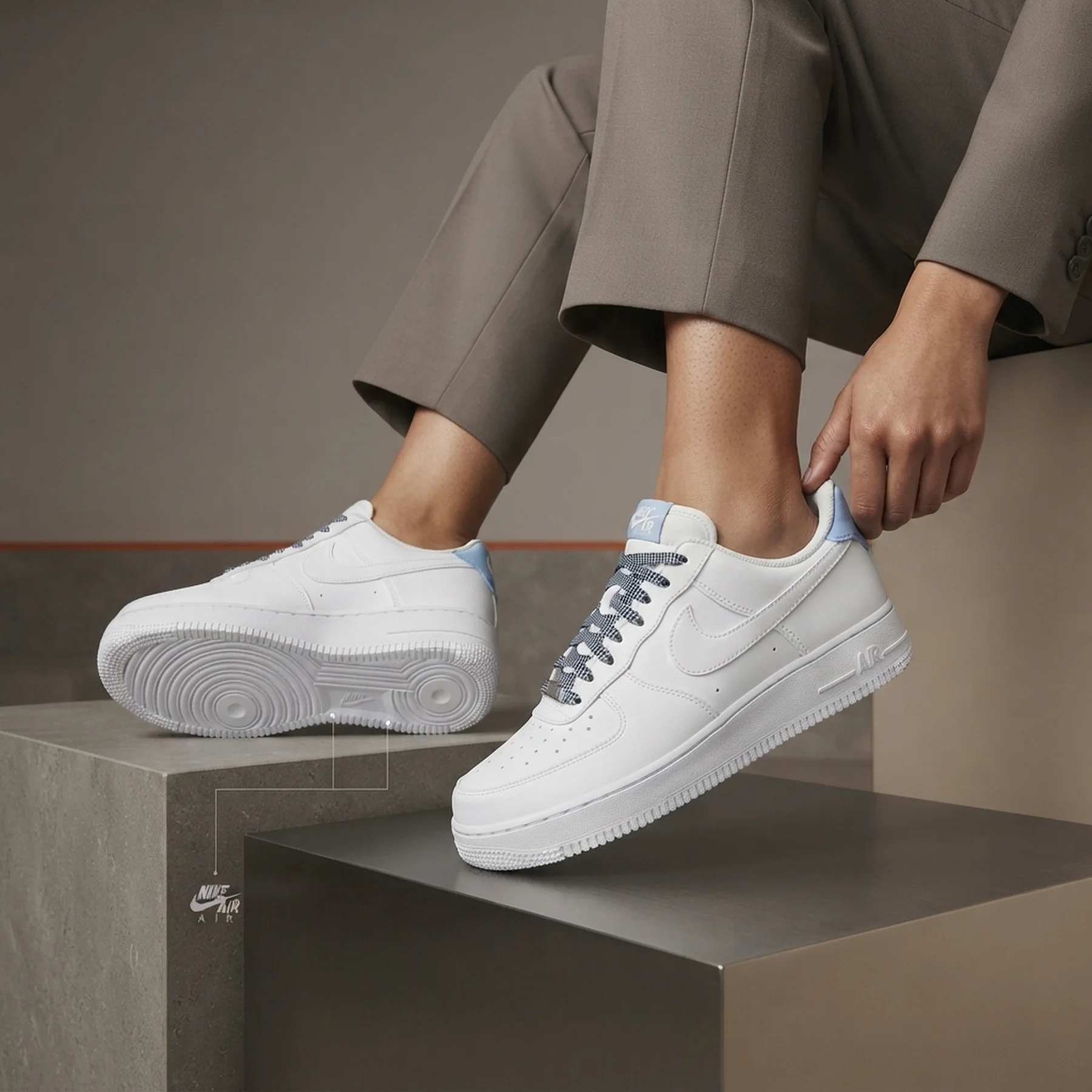 Кросівки унісекс Nike Air Force 1 '07 (IB7167-101)