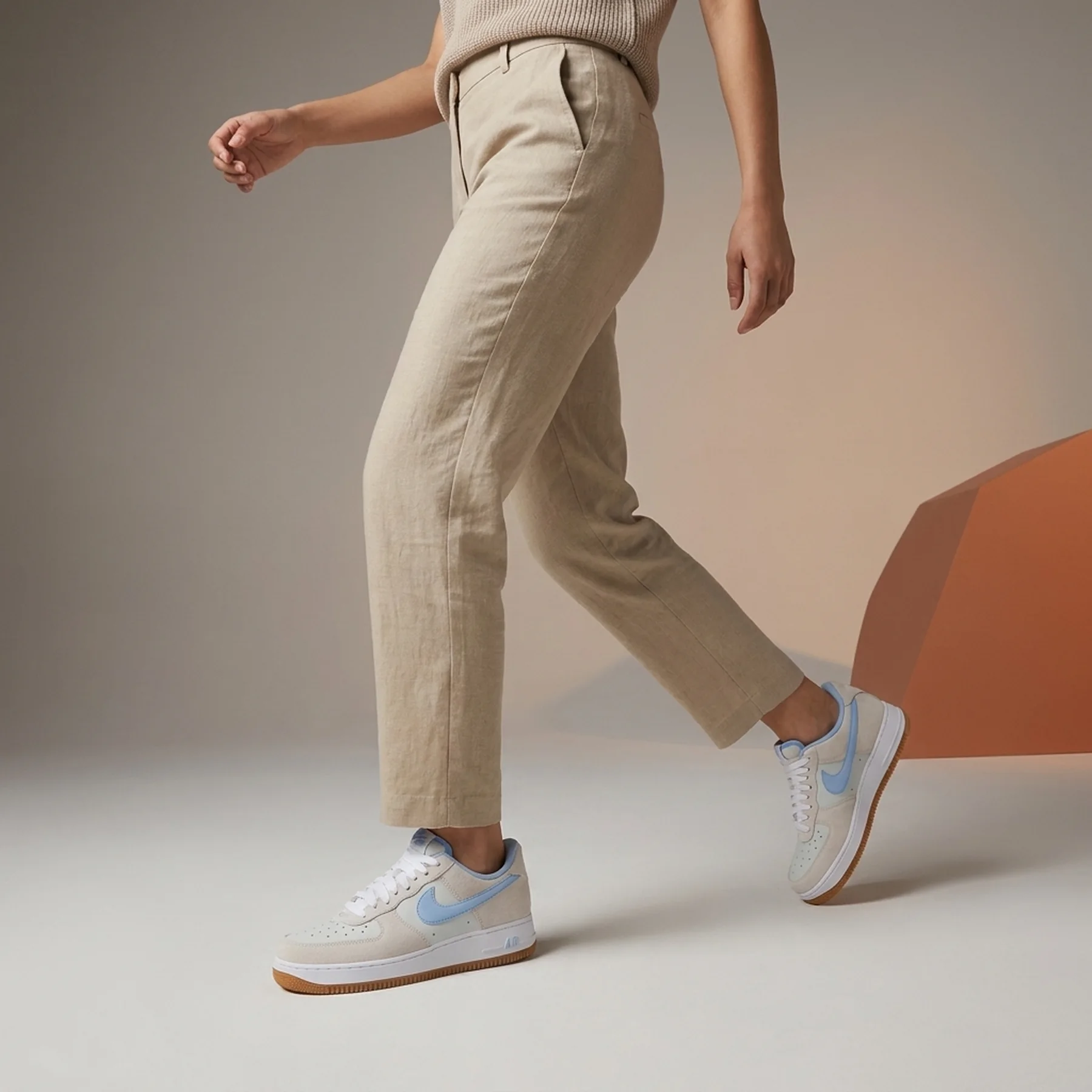 Кросівки унісекс Nike Air Force 1 Sk8 Beige (IB6388-002)