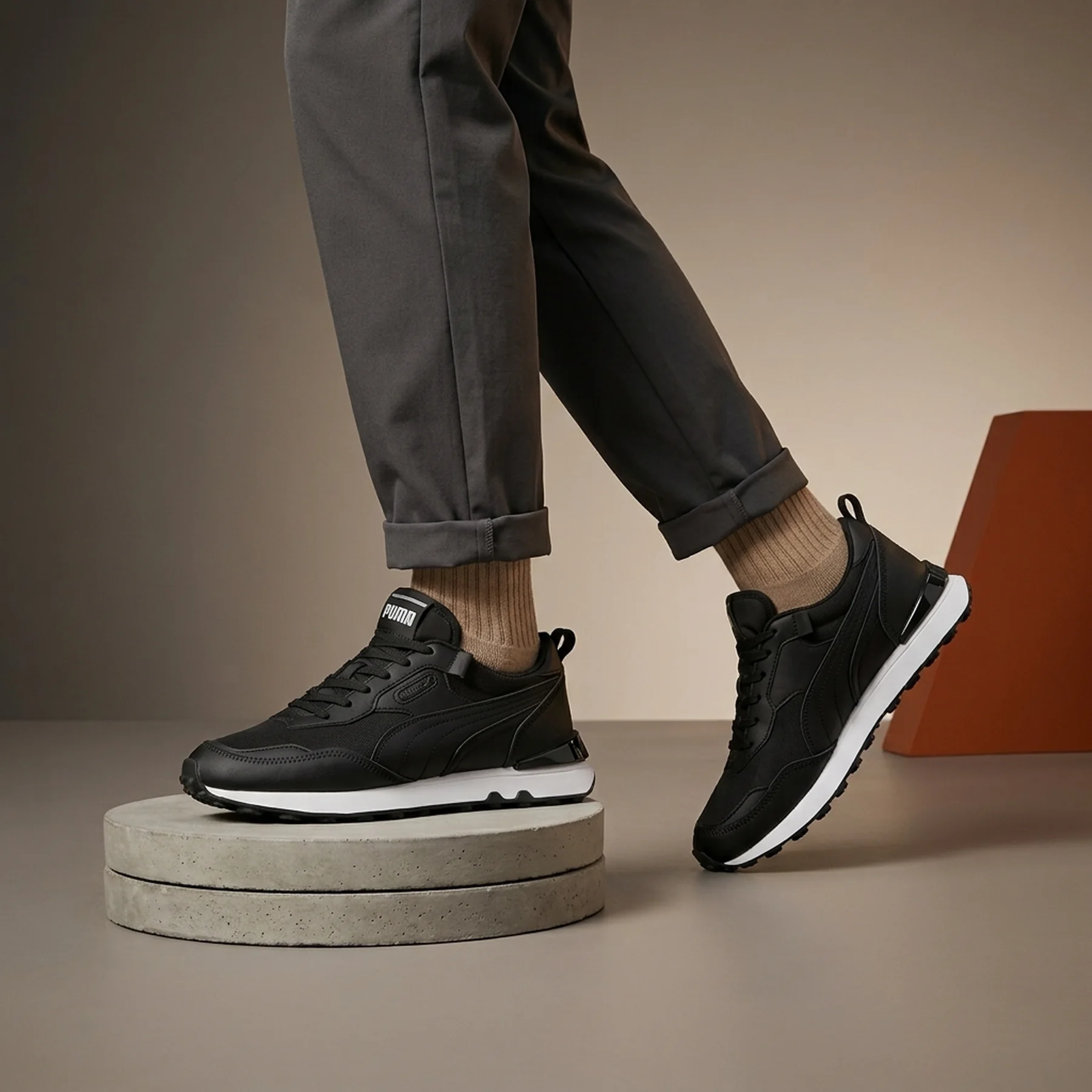 Кросівки унісекс Puma Rider Fv Lth (387172-01)