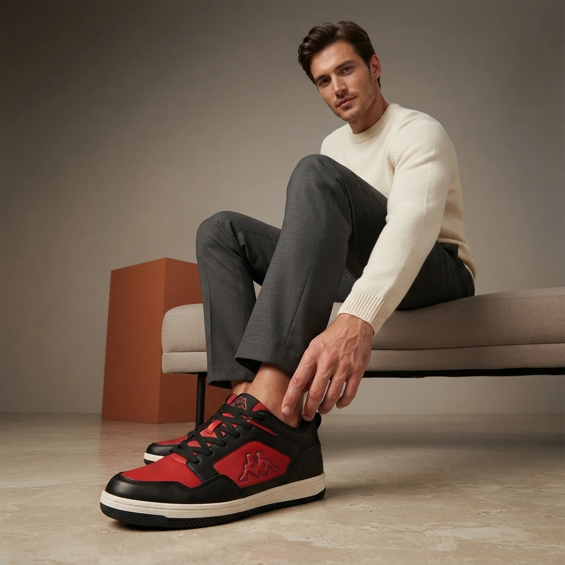 Кросівки Unisex Sneaker 243393-2011 Kappa 36 Чорний