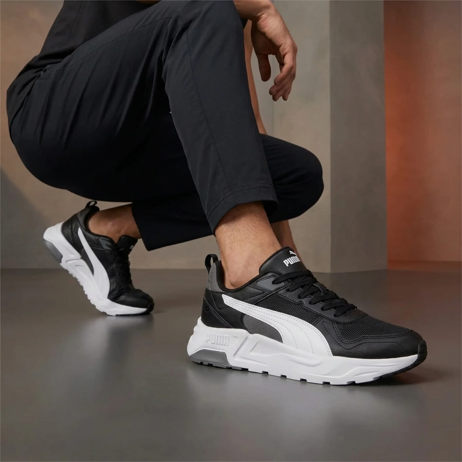 Кросівки Unisex Trinity 2 LT 40023102 Puma 13 (48.5) Чорний
