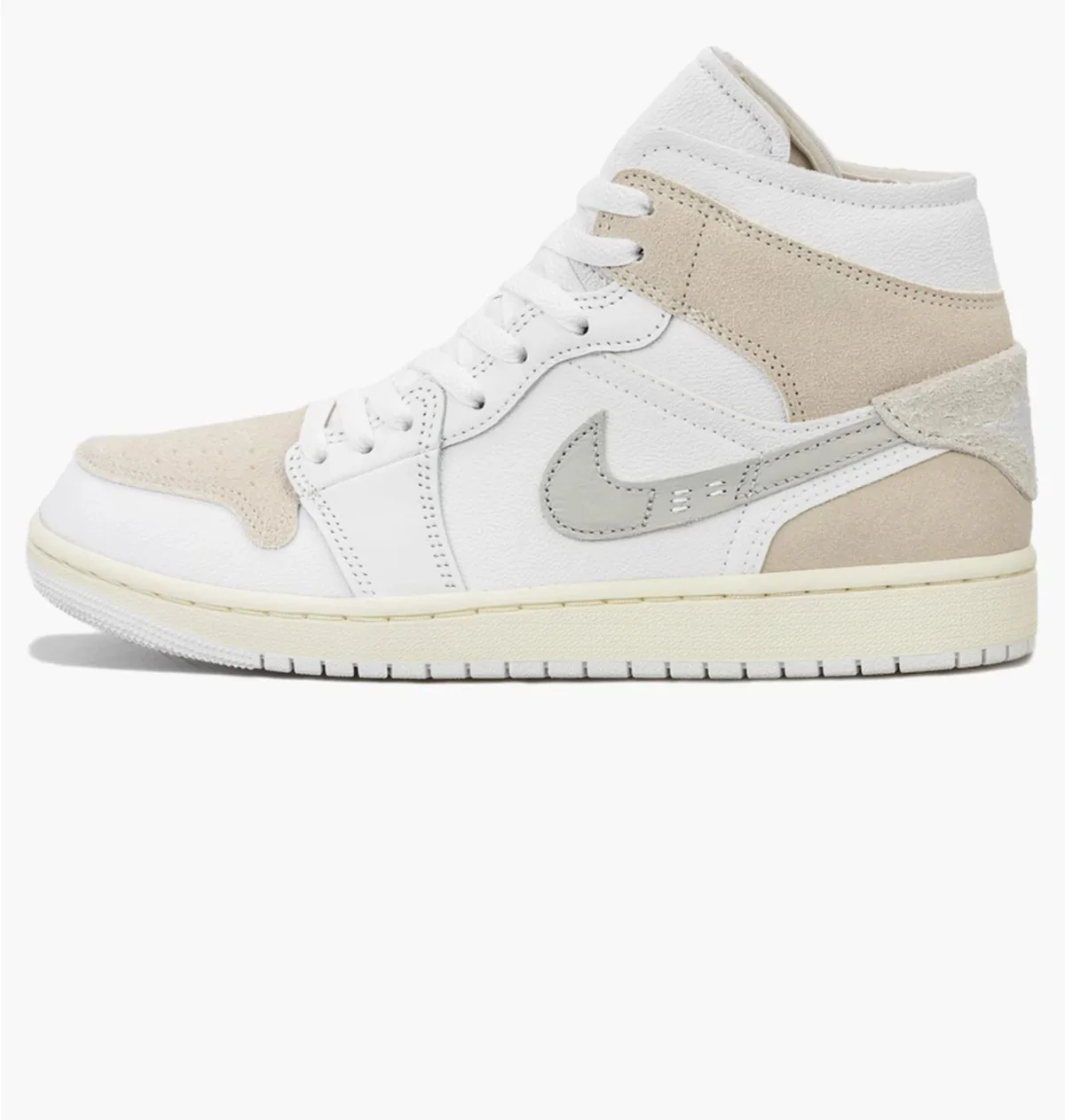 Кросівки чоловічі Jordan 1 Retro Mid Se Craft White/Beige (DM9652-120)