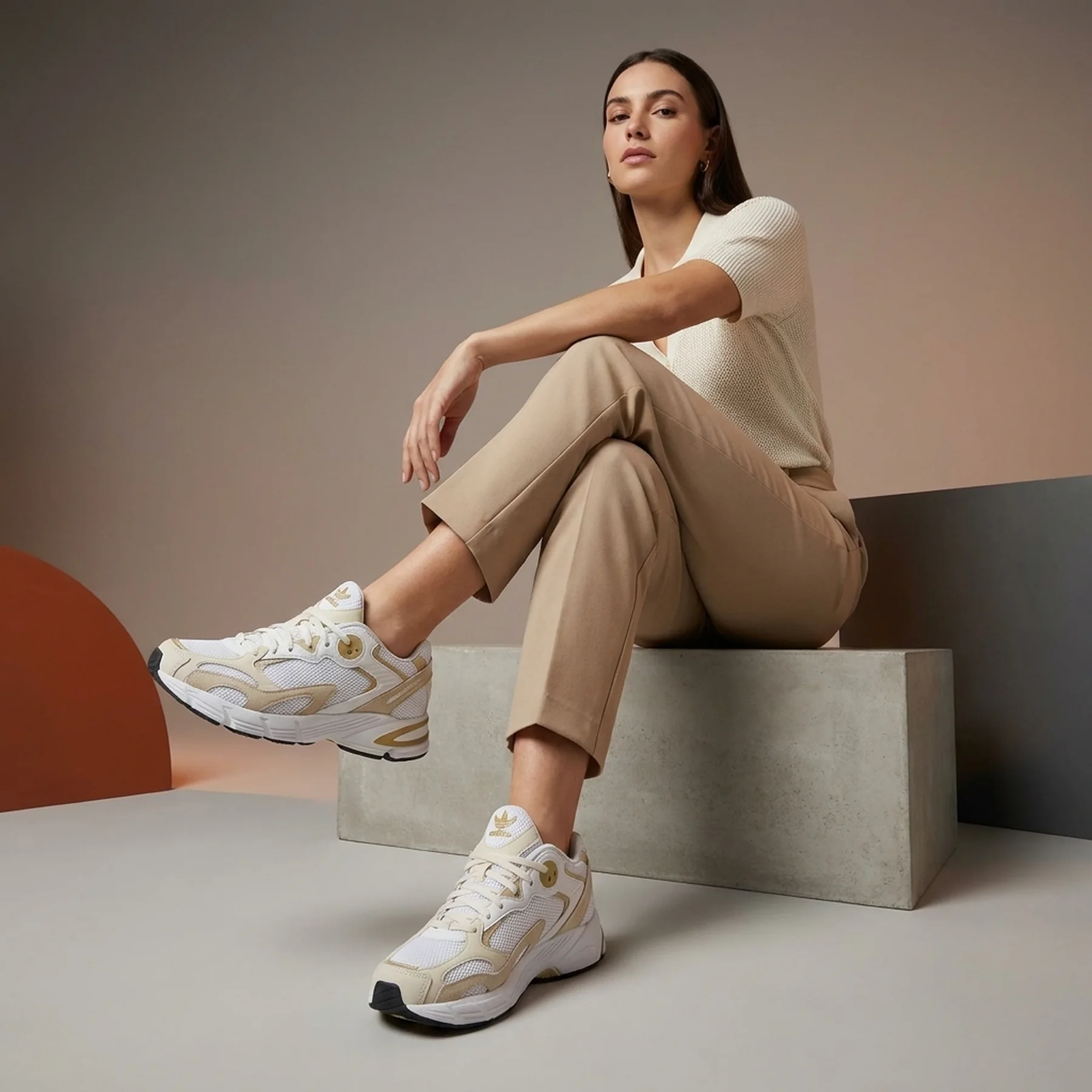 Кросівки жіночі Adidas Astir White Beige (IF4831)
