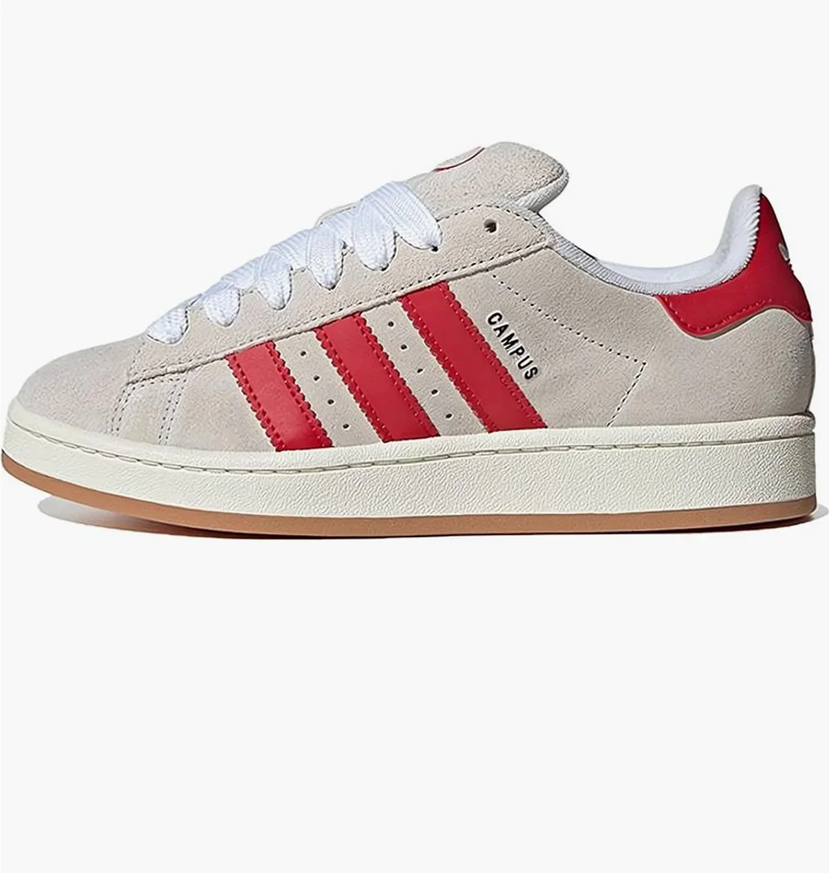 Кросівки жіночі Adidas Campus 00S Crystal White Better Scarlet (GY0037)
