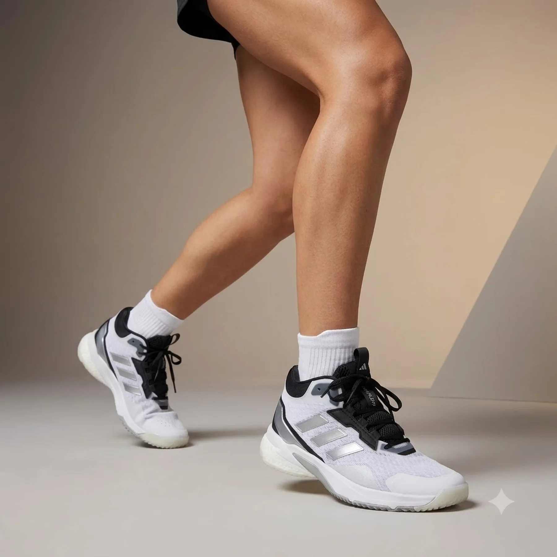 Кросівки жіночі Adidas Crazyflight 5 Mid Indoor White (ID5725)