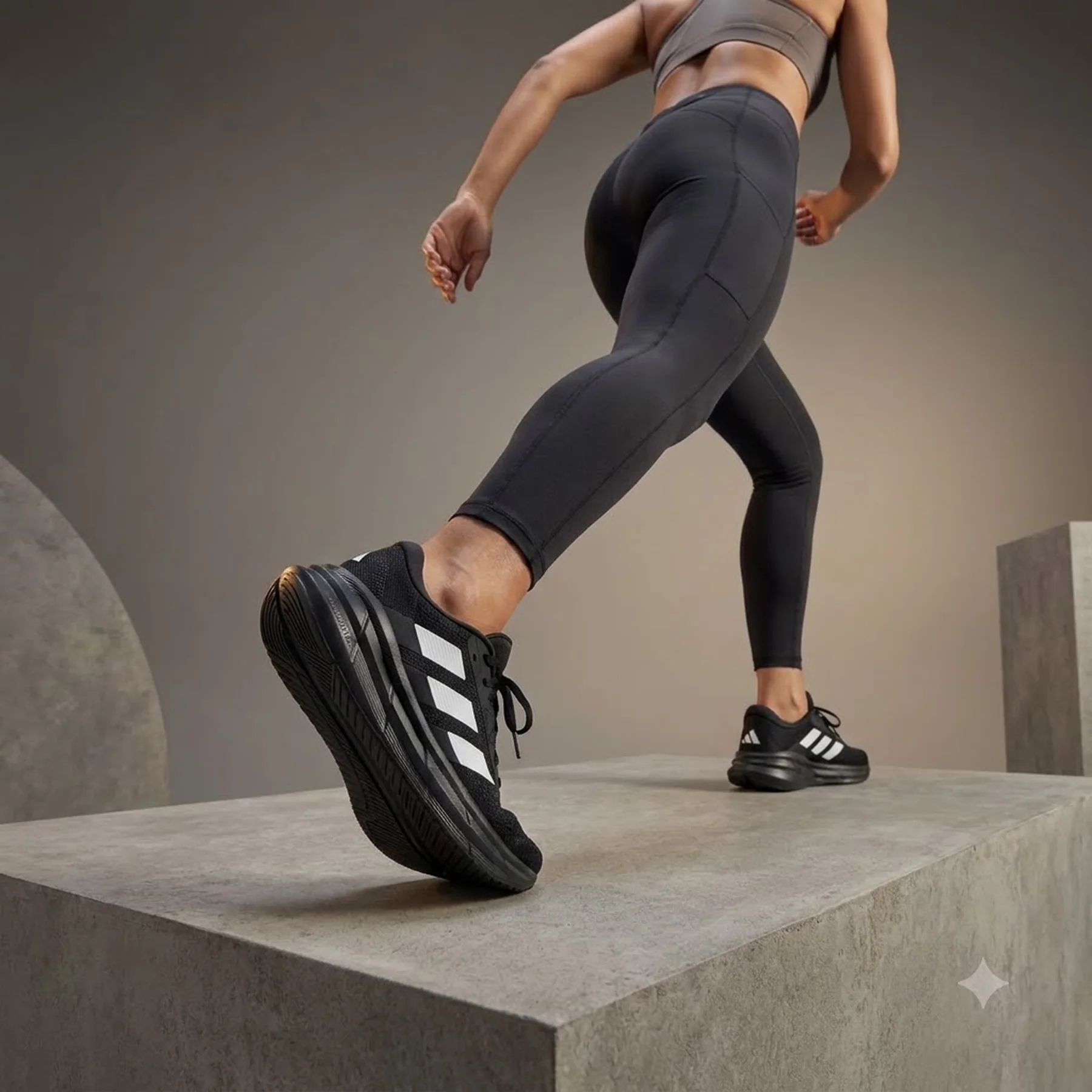 Кросівки жіночі Adidas Galaxy 7 Running Black (ID8764)