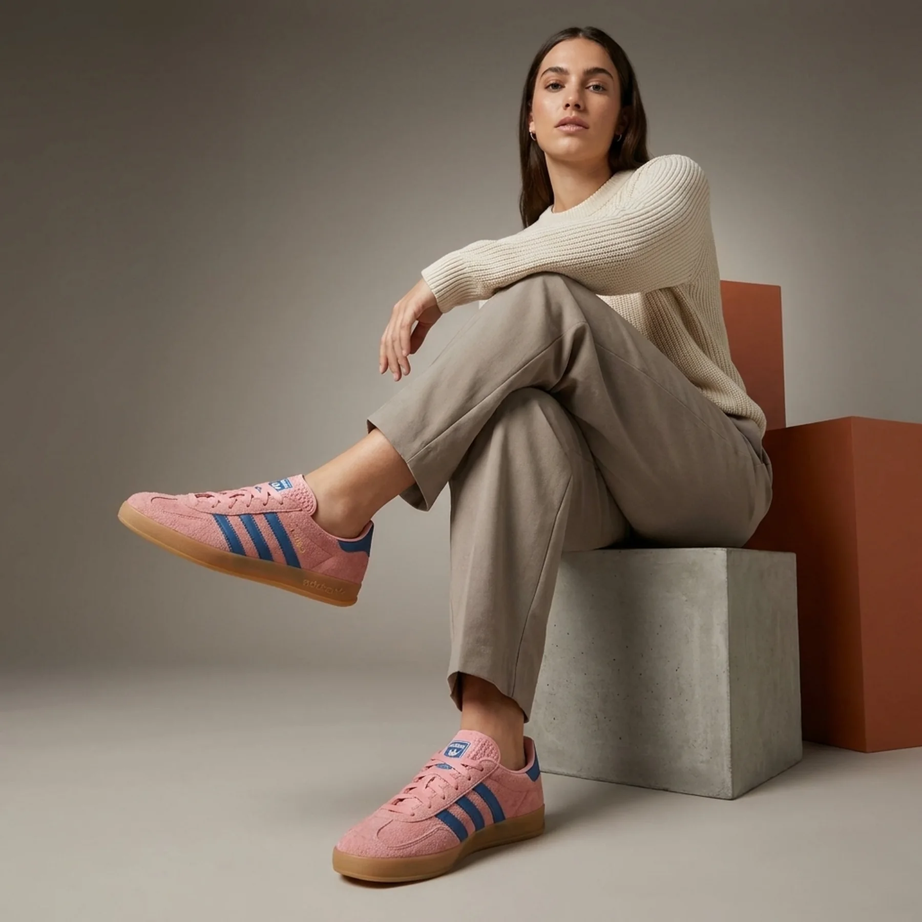 Кросівки жіночі Adidas Gazelle Indoor Pink (JI1371)