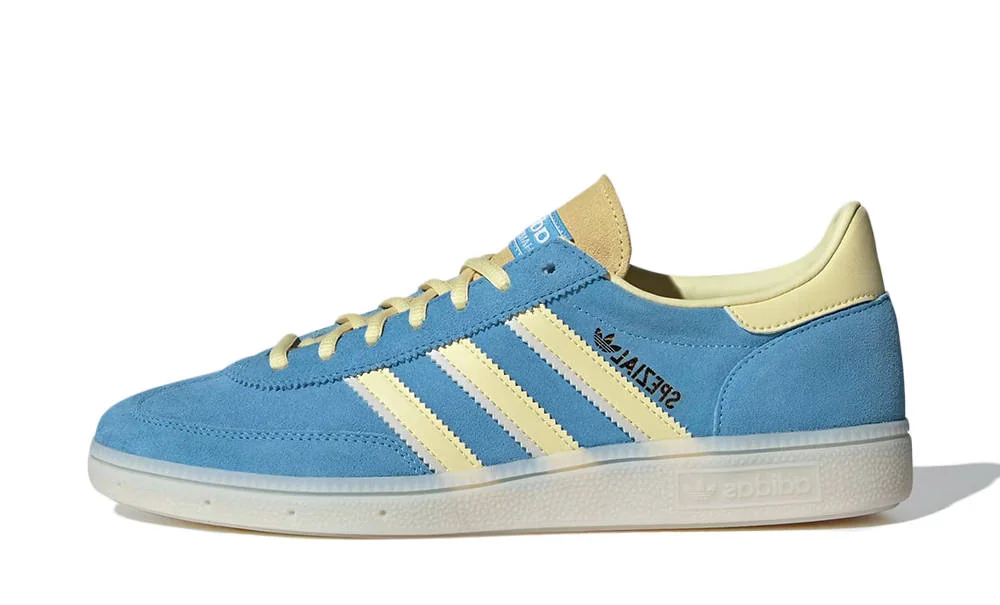 Кросівки жіночі Adidas Handball Spezial "Semi Blue Burst / Almost Yellow / White" (IG6276)
