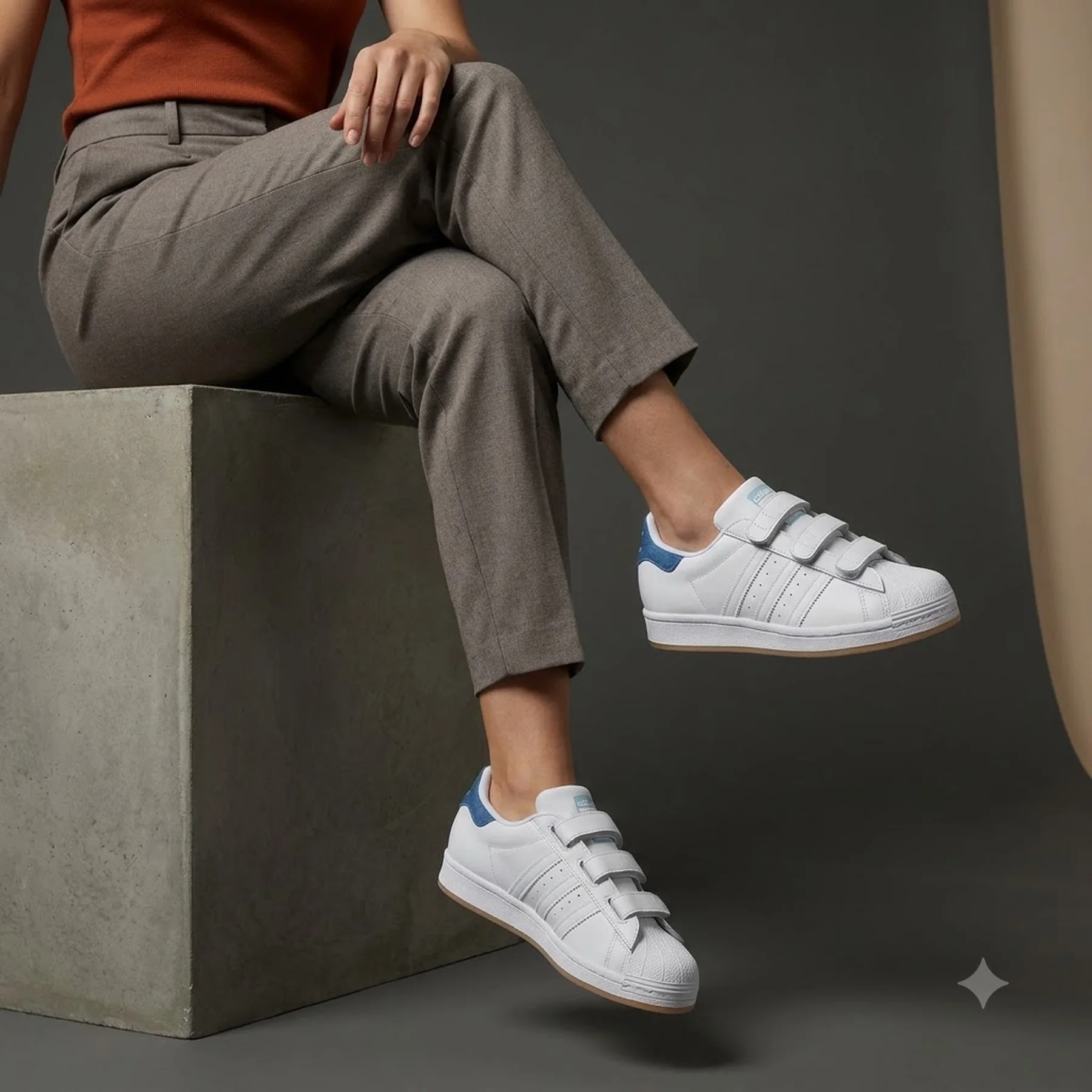 Кросівки жіночі Adidas Kseniaschnaider Superstar W Cloud White Clear Blue (IG5927)