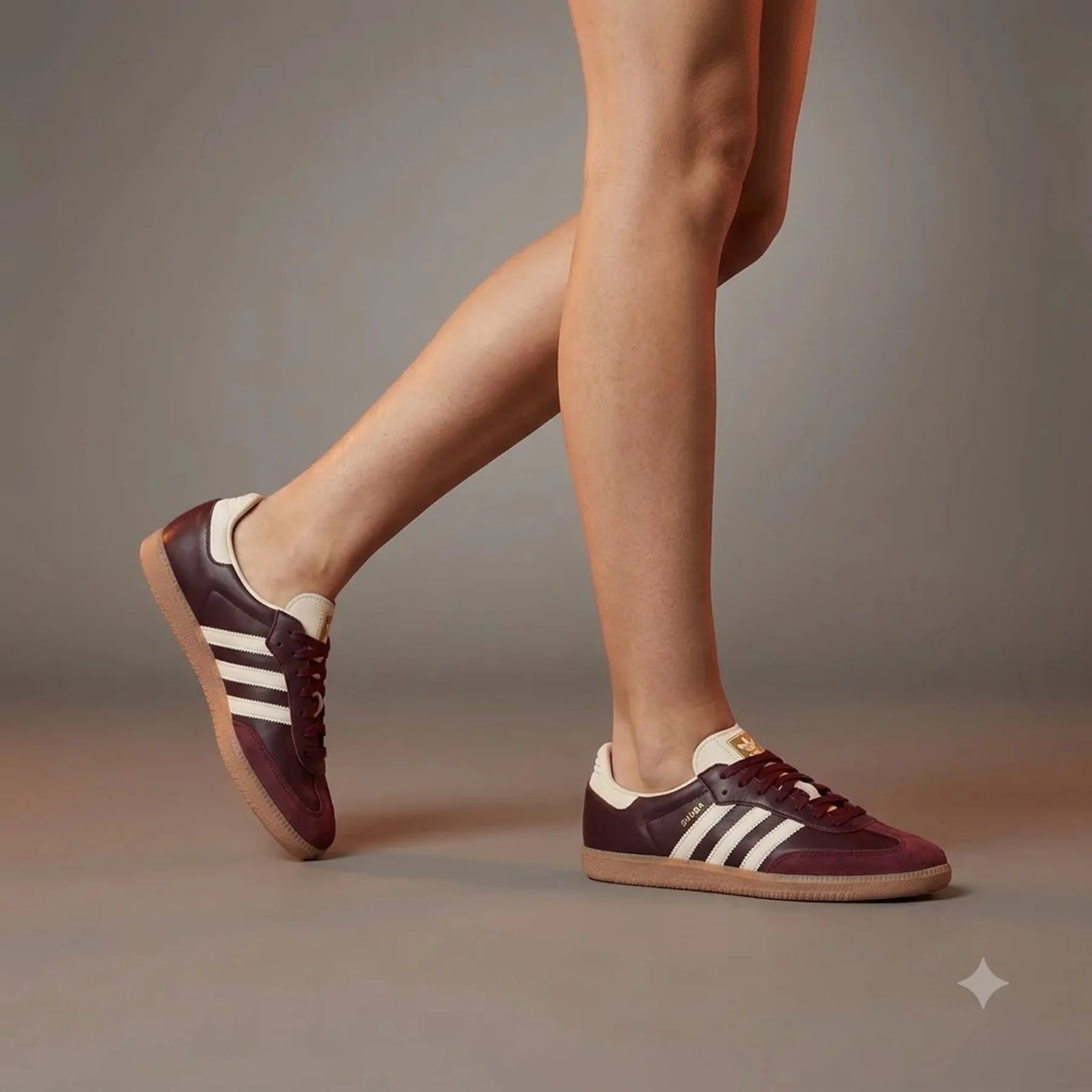 Кросівки жіночі Adidas Samba Maroon