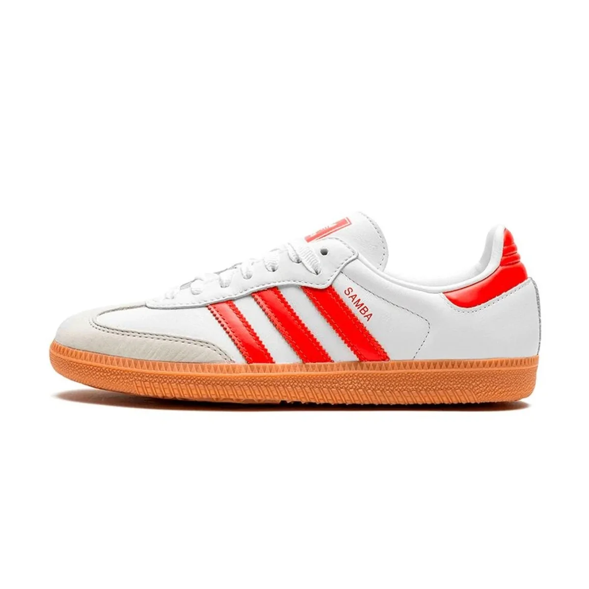 Кросівки жіночі Adidas Samba OG White Solar Red Gum