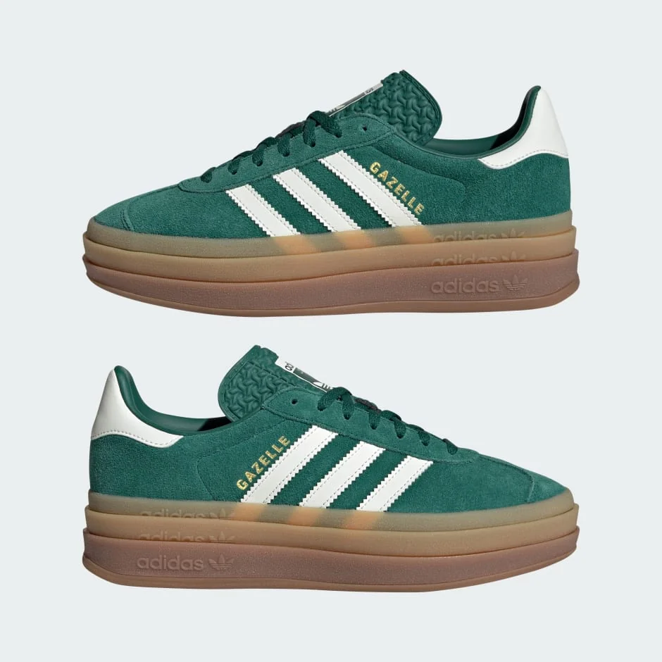 Кросівки жіночі Adidas Wmns Gazelle Bold 'Collegiate Green'
