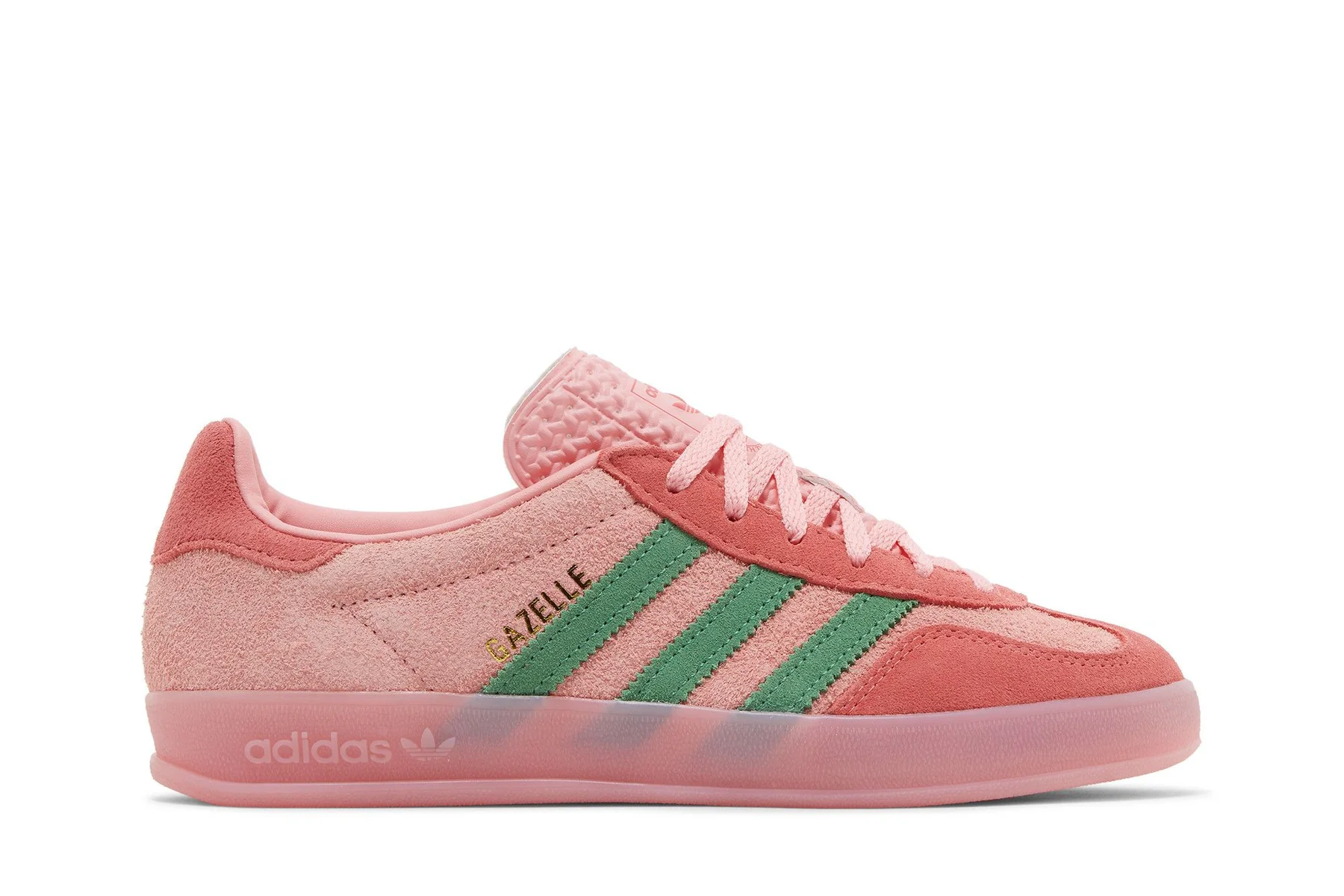 Кросівки жіночі Adidas Wmns Gazelle Indoor 'Pink Spark Preloved Green'