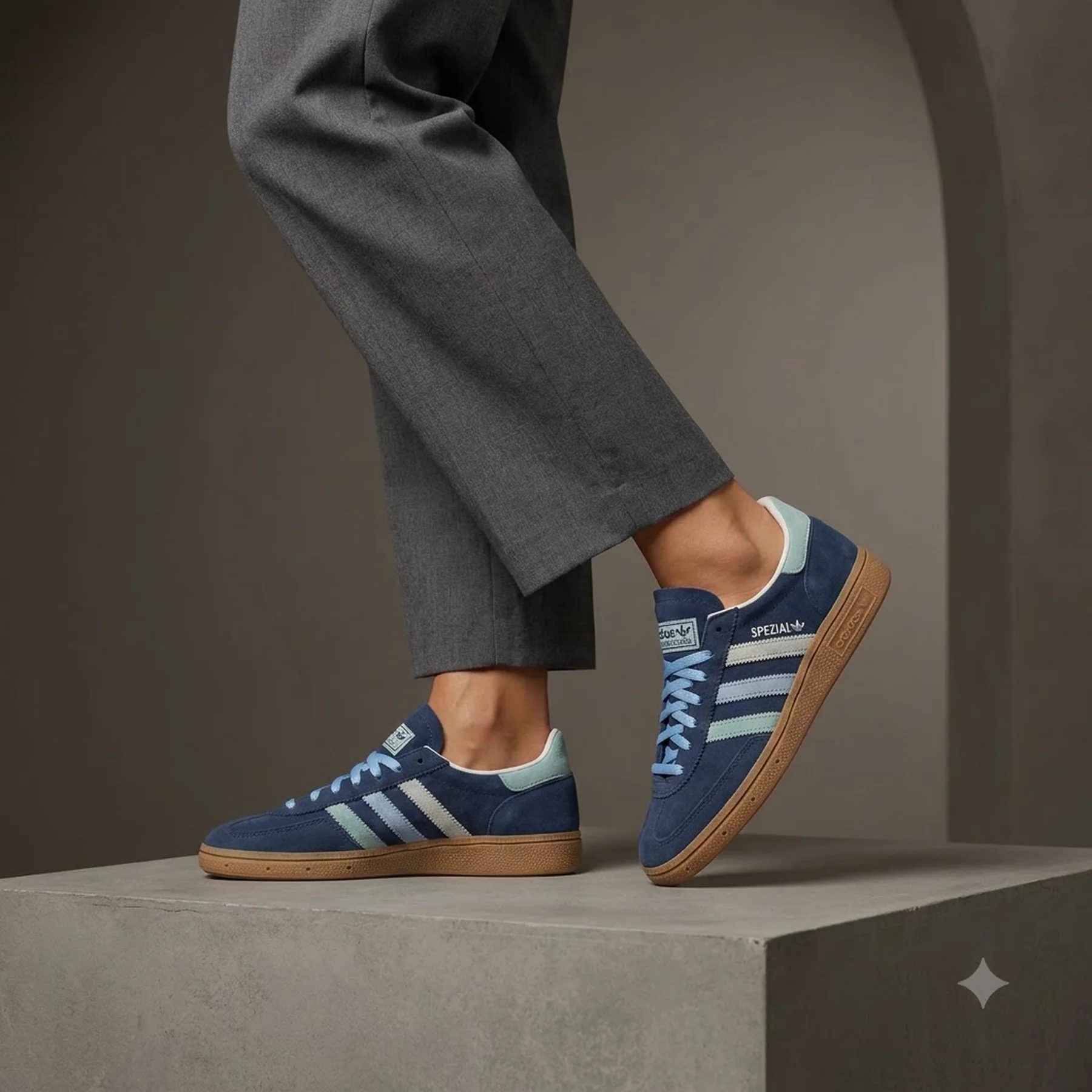Кросівки жіночі Adidas Wmns Handball Spezial 'Night Indigo Hazy Green'