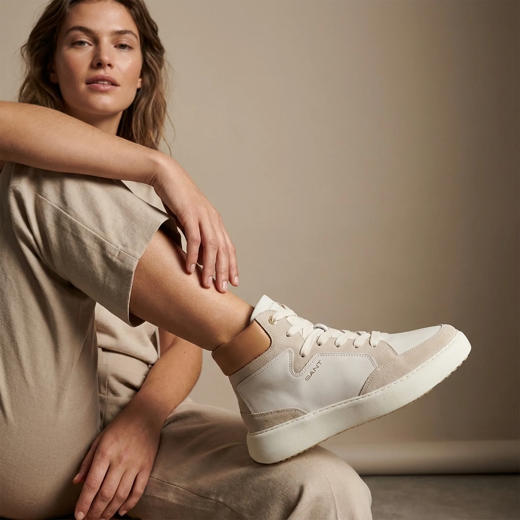 Кросівки жіночі Gant Custly Beige (24541634-G227)