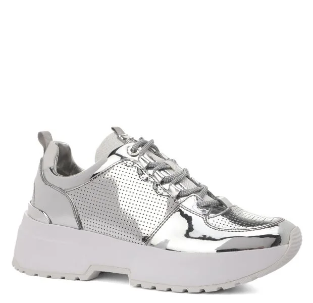 Кросівки жіночі Michael Kors Cosmo Silver (43S9CSFS1M)