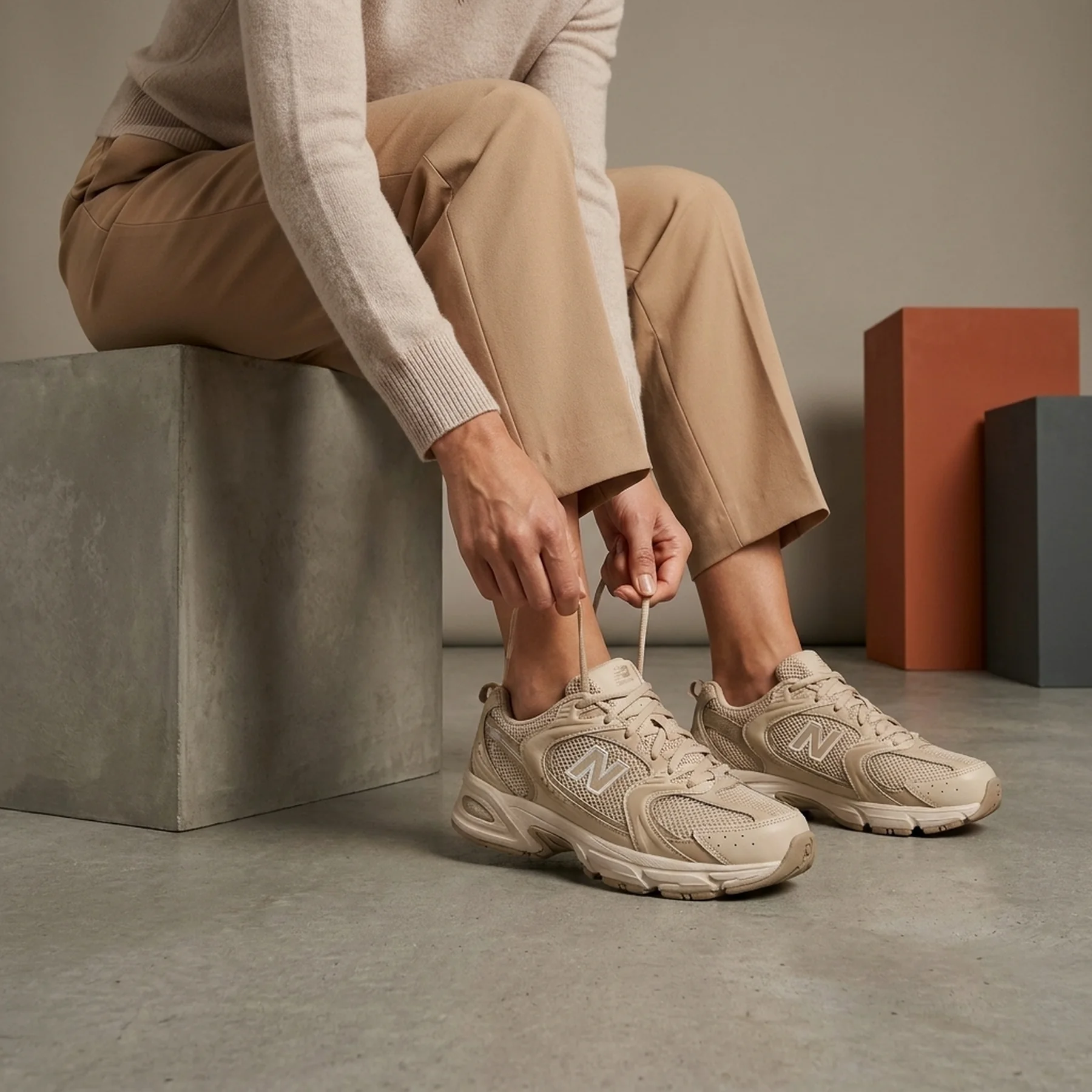 Кросівки жіночі New Balance 530 Casual Shoes Beige (MR530MM)