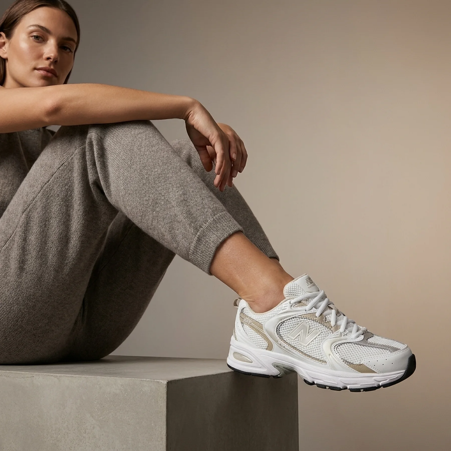 Кросівки жіночі New Balance 530 White Beige (MR530RD)