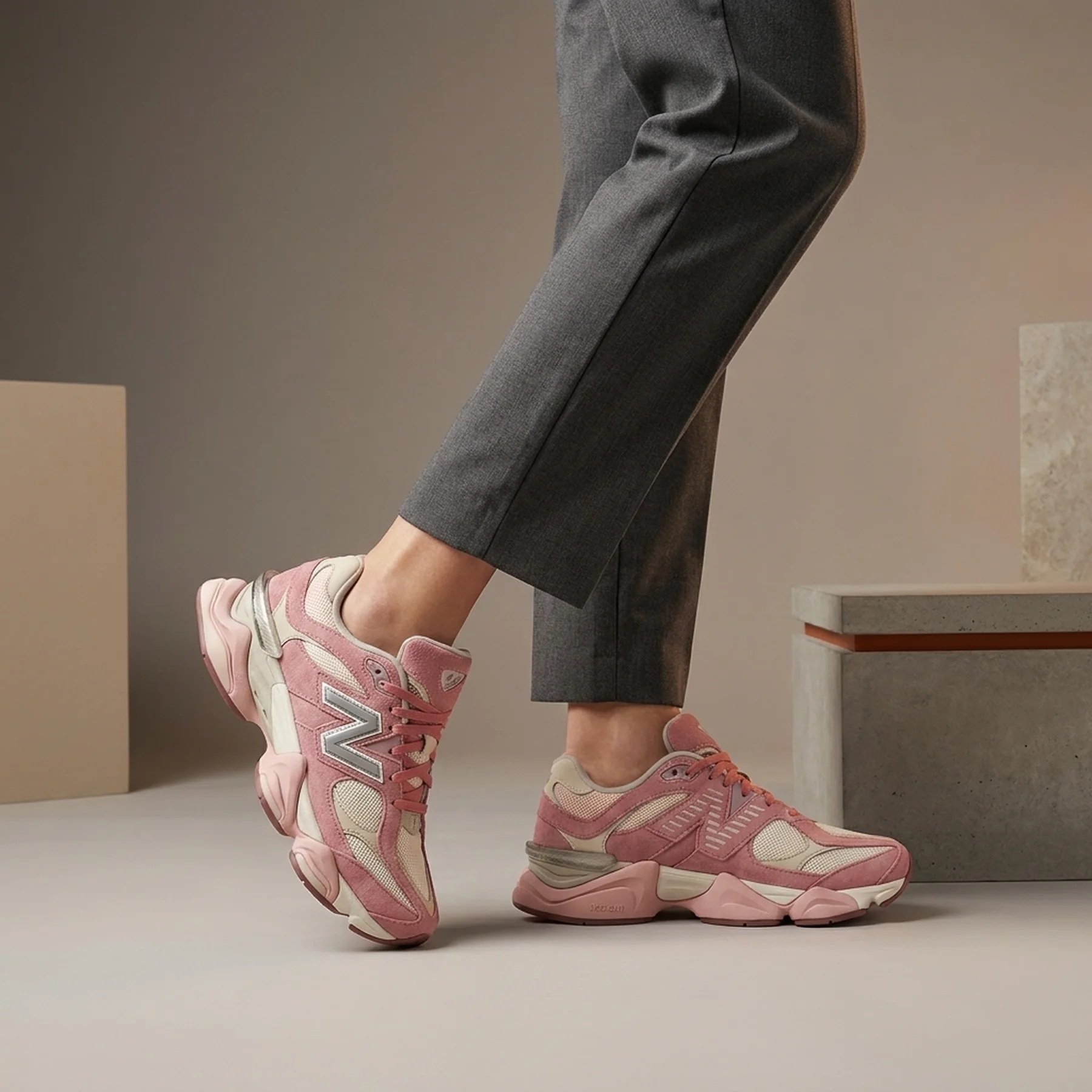 Кросівки жіночі New Balance 9060 'Rose Sugar Ice Wine'