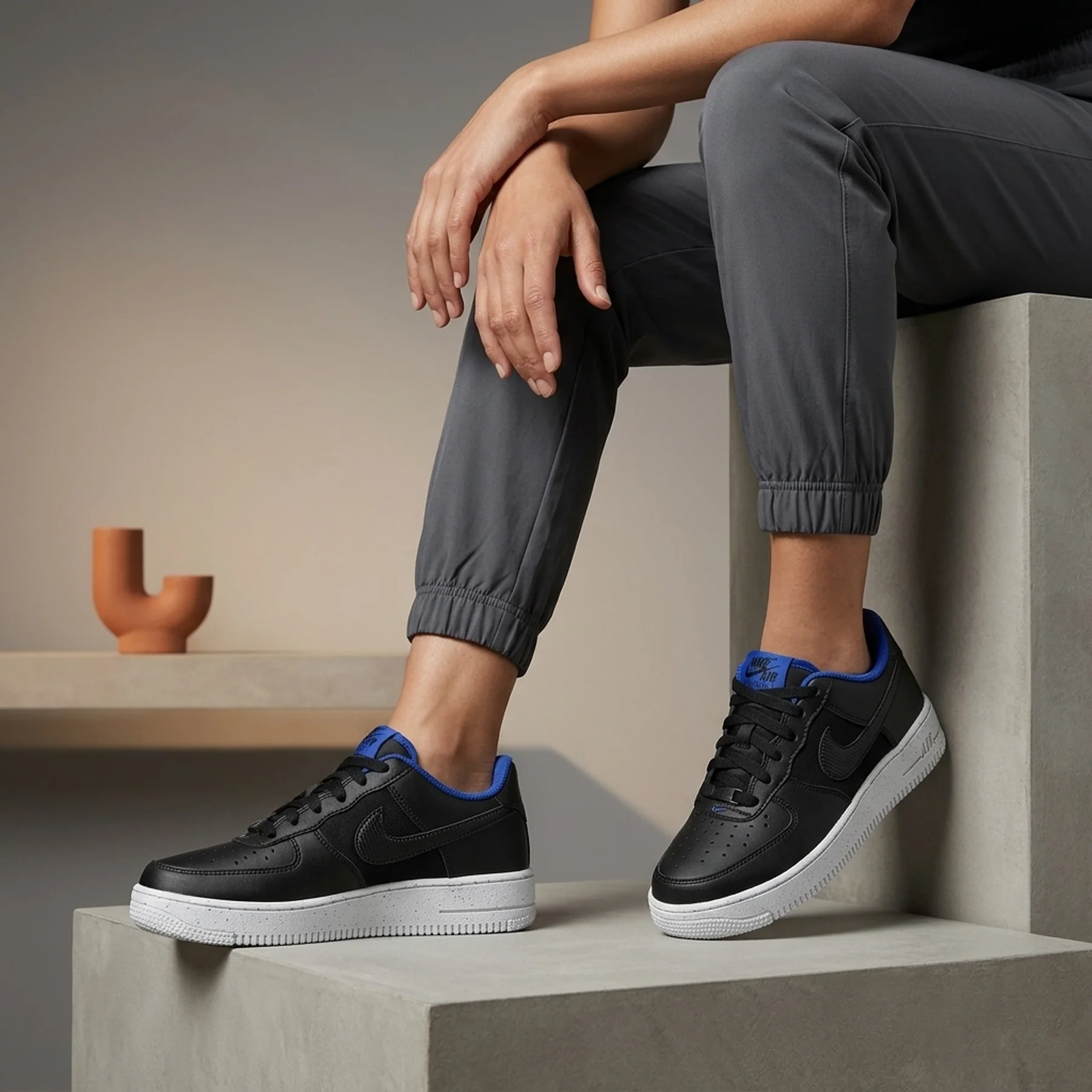 Кросівки жіночі Nike Air Force 1 Crater (Gs) (DM1086-001)