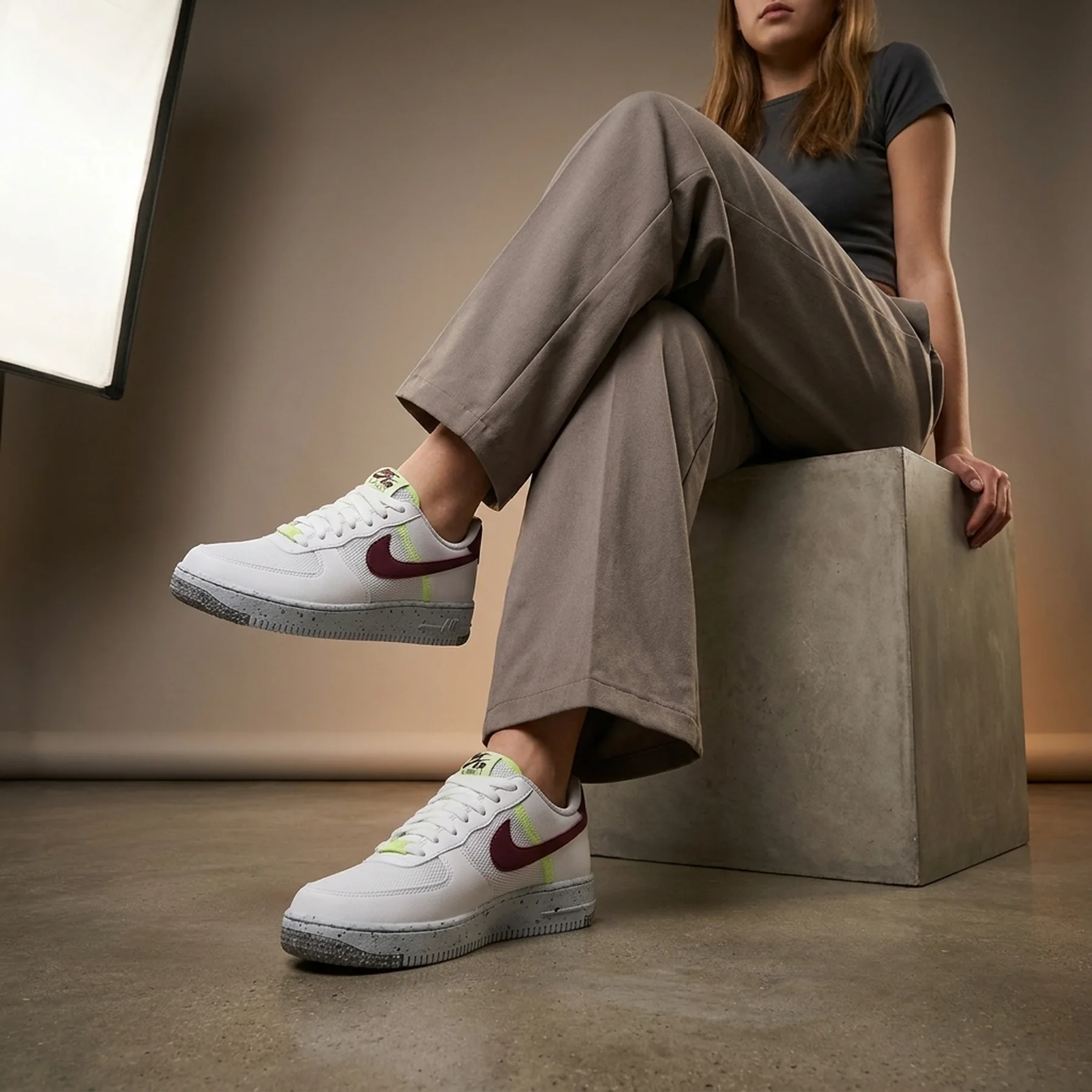 Кросівки жіночі Nike Air Force 1 Crater Nn (Gs) (DH8695-100)