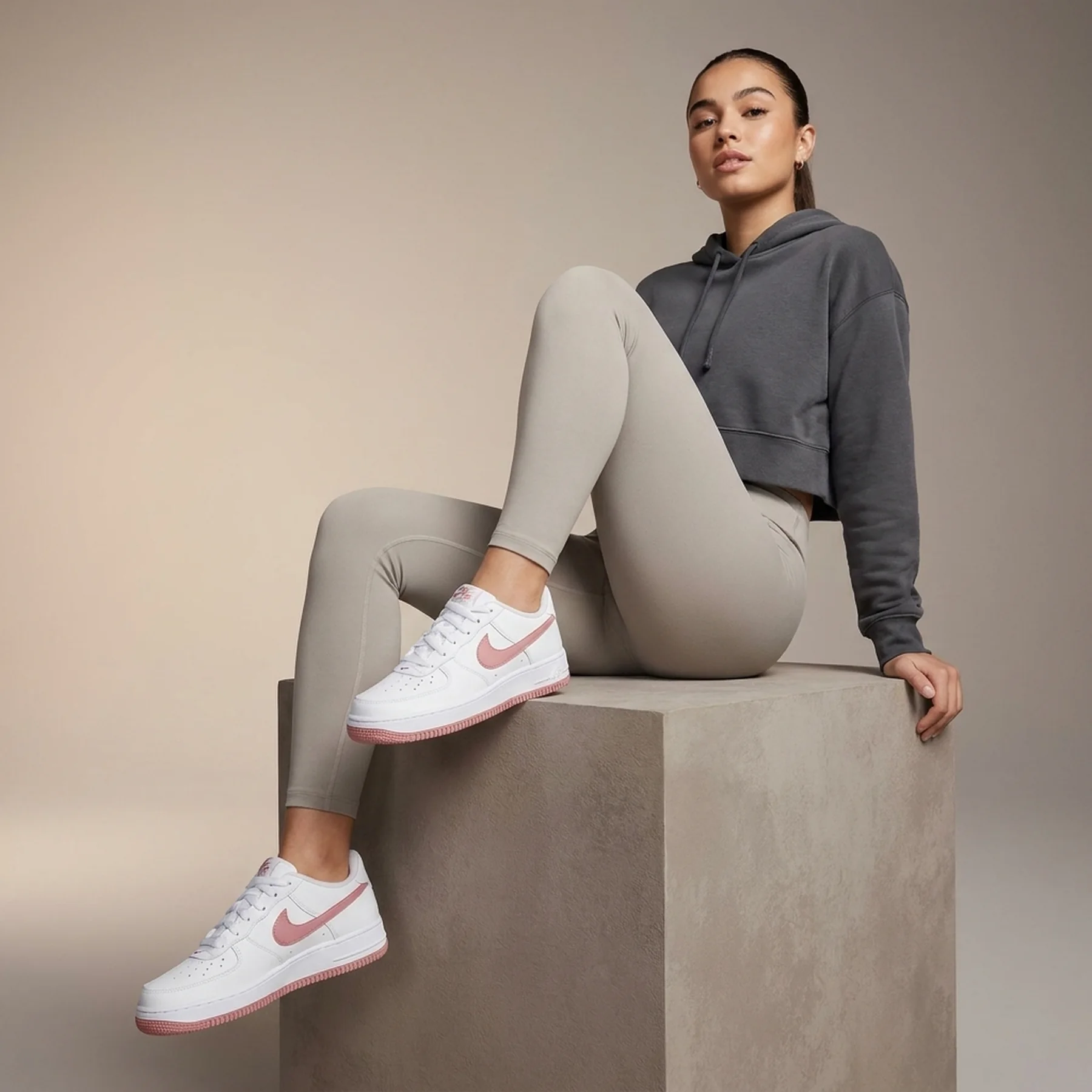 Кросівки жіночі Nike Air Force 1 (Gs) (DV7762-102)