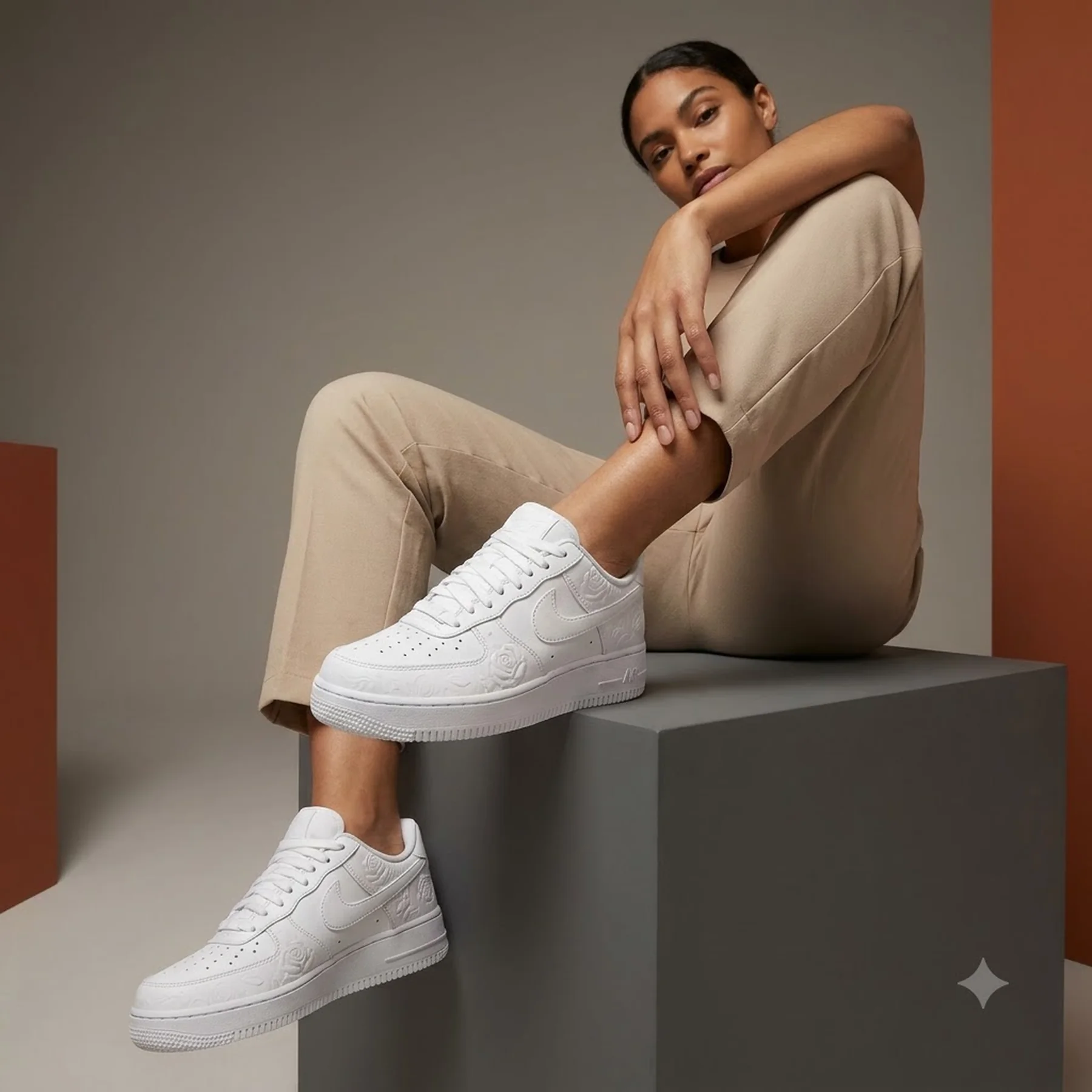 Кросівки жіночі Nike Air Force 1 Low "Roses" (HF2016-100)