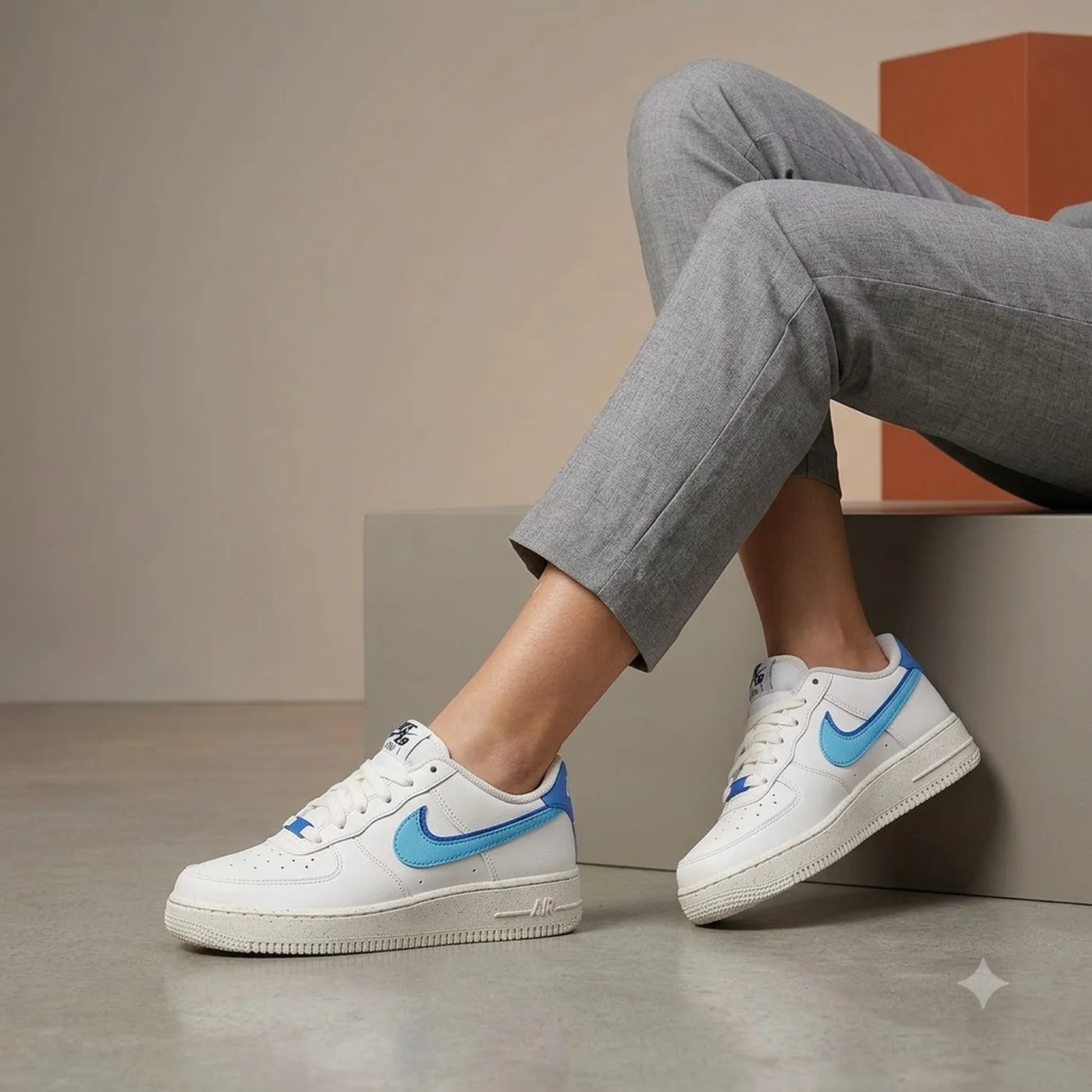 Кросівки жіночі Nike Air Force 1 Lv8 Gs (DQ0359-100)