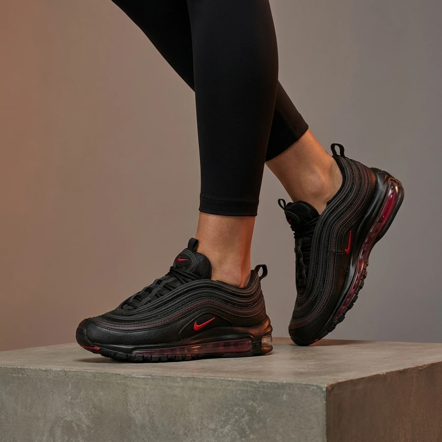 Кросівки жіночі Nike Air Max 97 Gs 'Bred' (DJ4615-001)