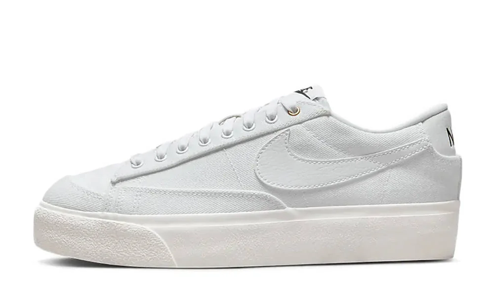 Кросівки жіночі Nike Blazer Low Platform Canvas White (DV7475-100)