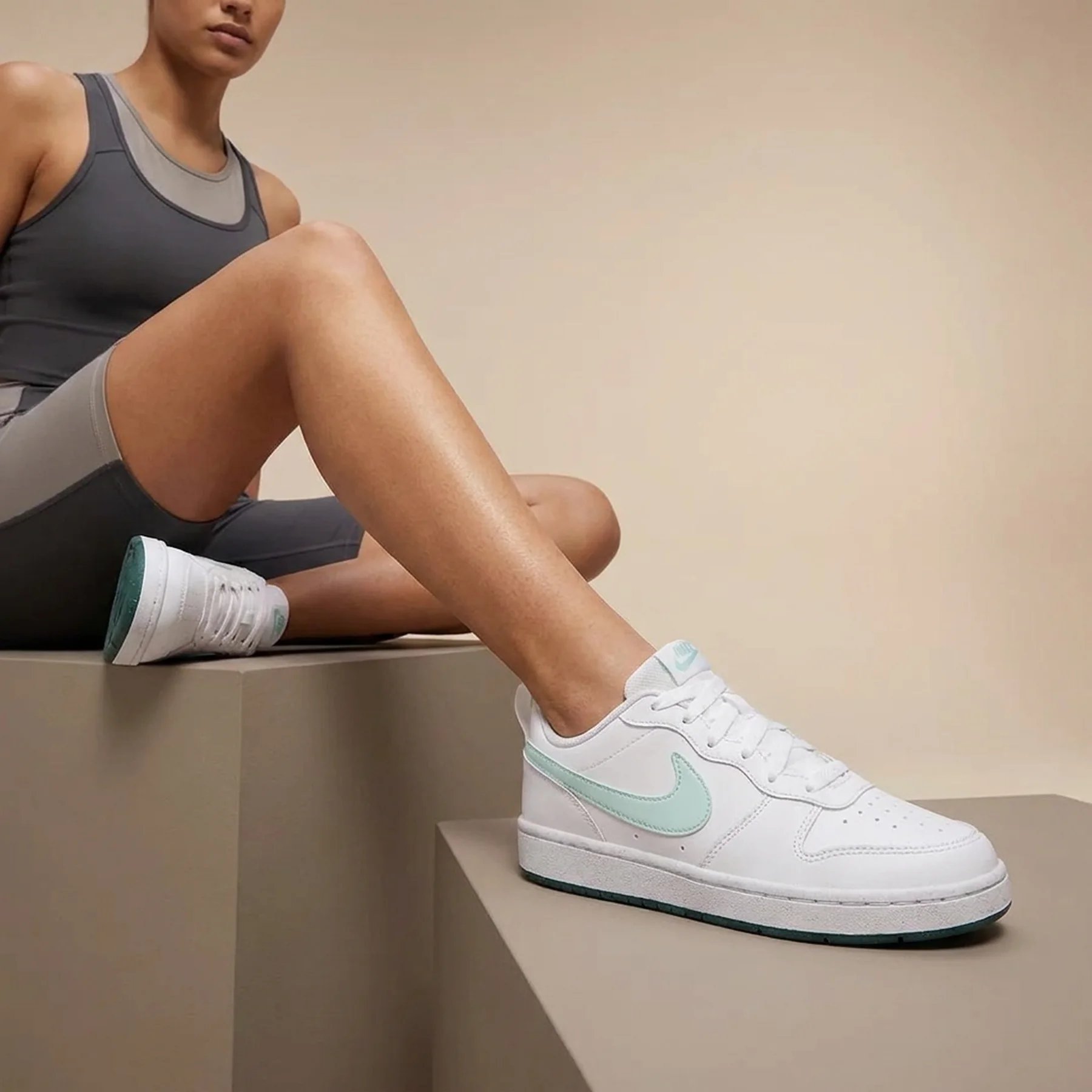 Кросівки жіночі Nike Court Bugh Low Recraft (Gs) (DV5456-102)
