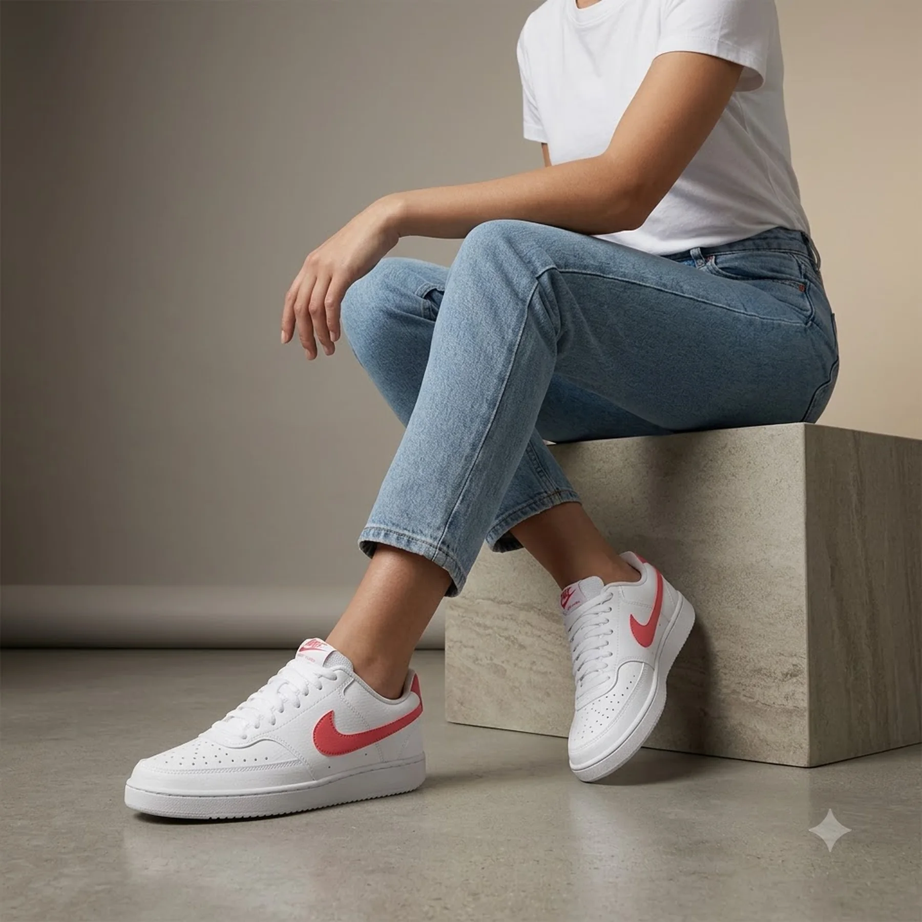 Кросівки жіночі Nike Court Vision Low (DR9885-101)