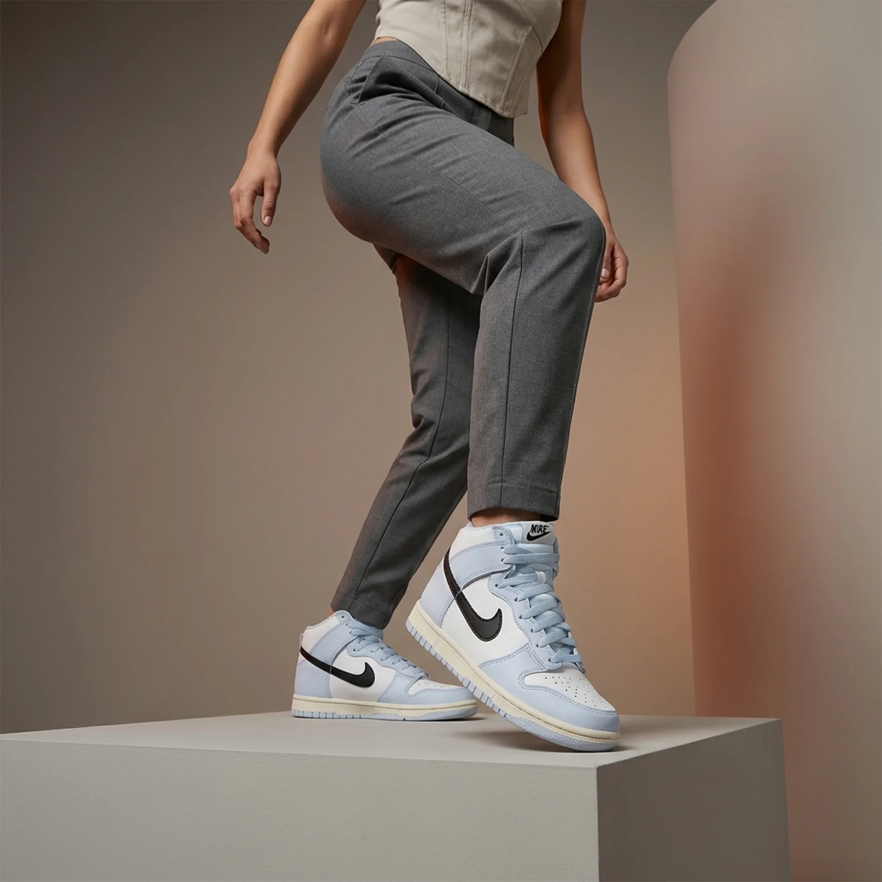 Кросівки жіночі Nike Dunk High Aluminum (Gs) (DB2179-110)
