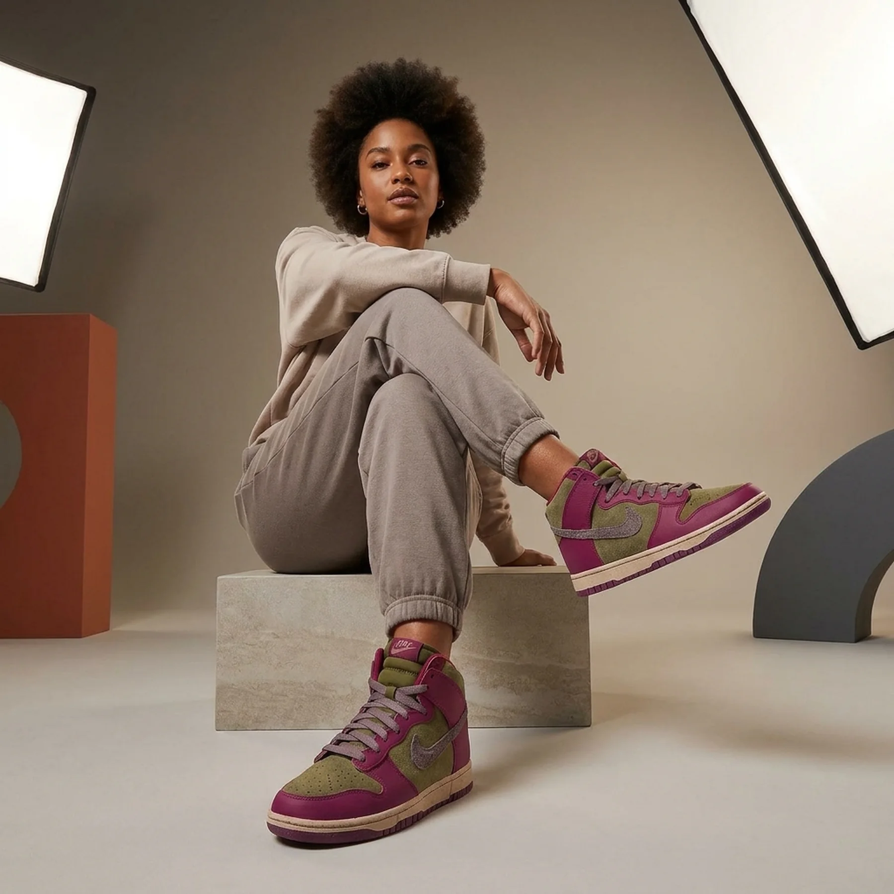 Кросівки жіночі Nike Dunk High “Dynamic Berry” (FB1273-500)