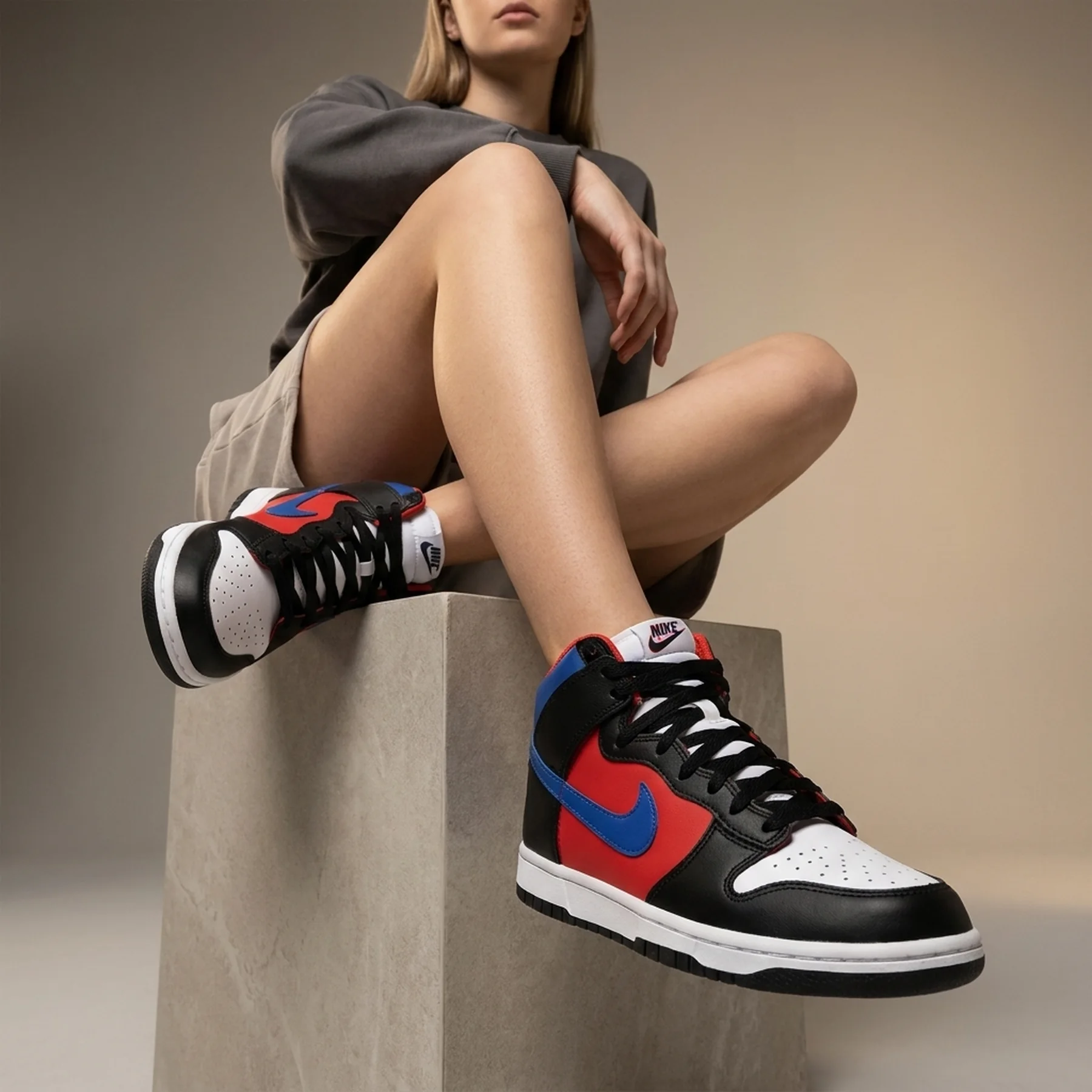 Кросівки жіночі Nike Dunk High Knicks (Gs) (DB2179-001)